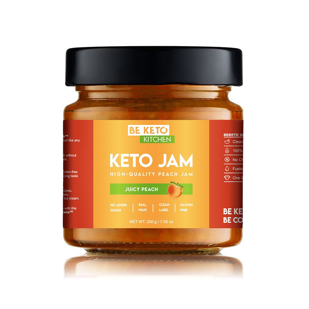 BeKeto Jam Juicy Peach 200 g