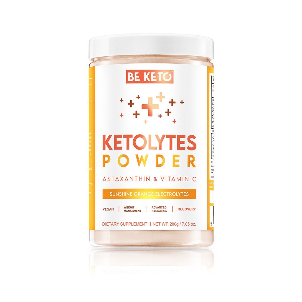 BeKeto Electrolytes Powder Sunshine Orange 200 g