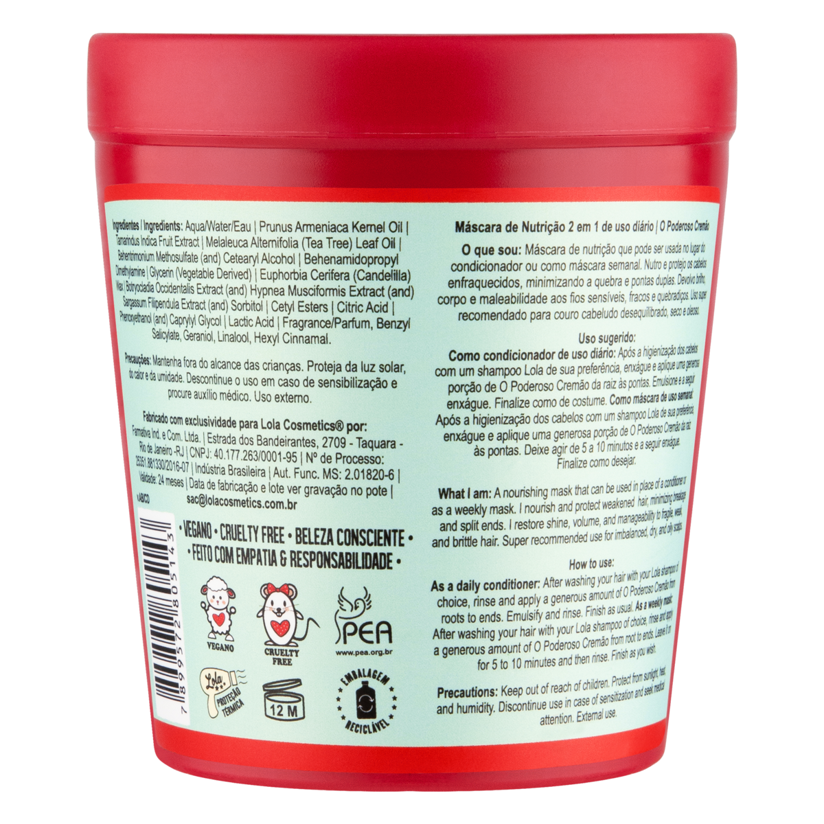 Lola from Rio O Poderoso Powerful Cream Mask 230 g