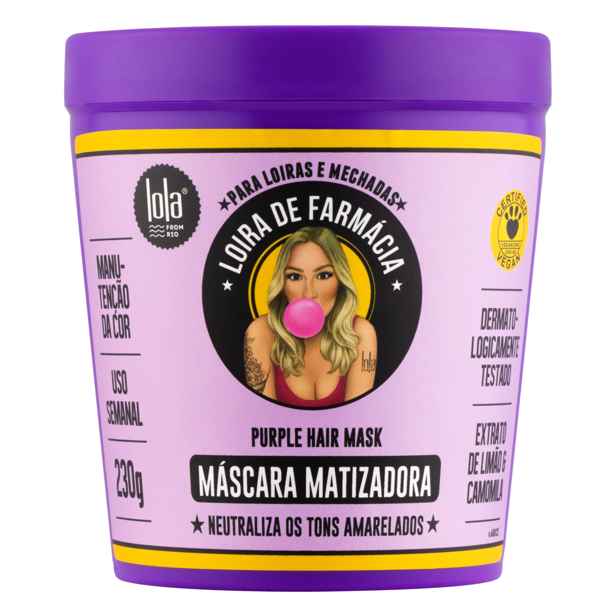 Lola from Rio Loira de Farmácia Toning Mask 230 g