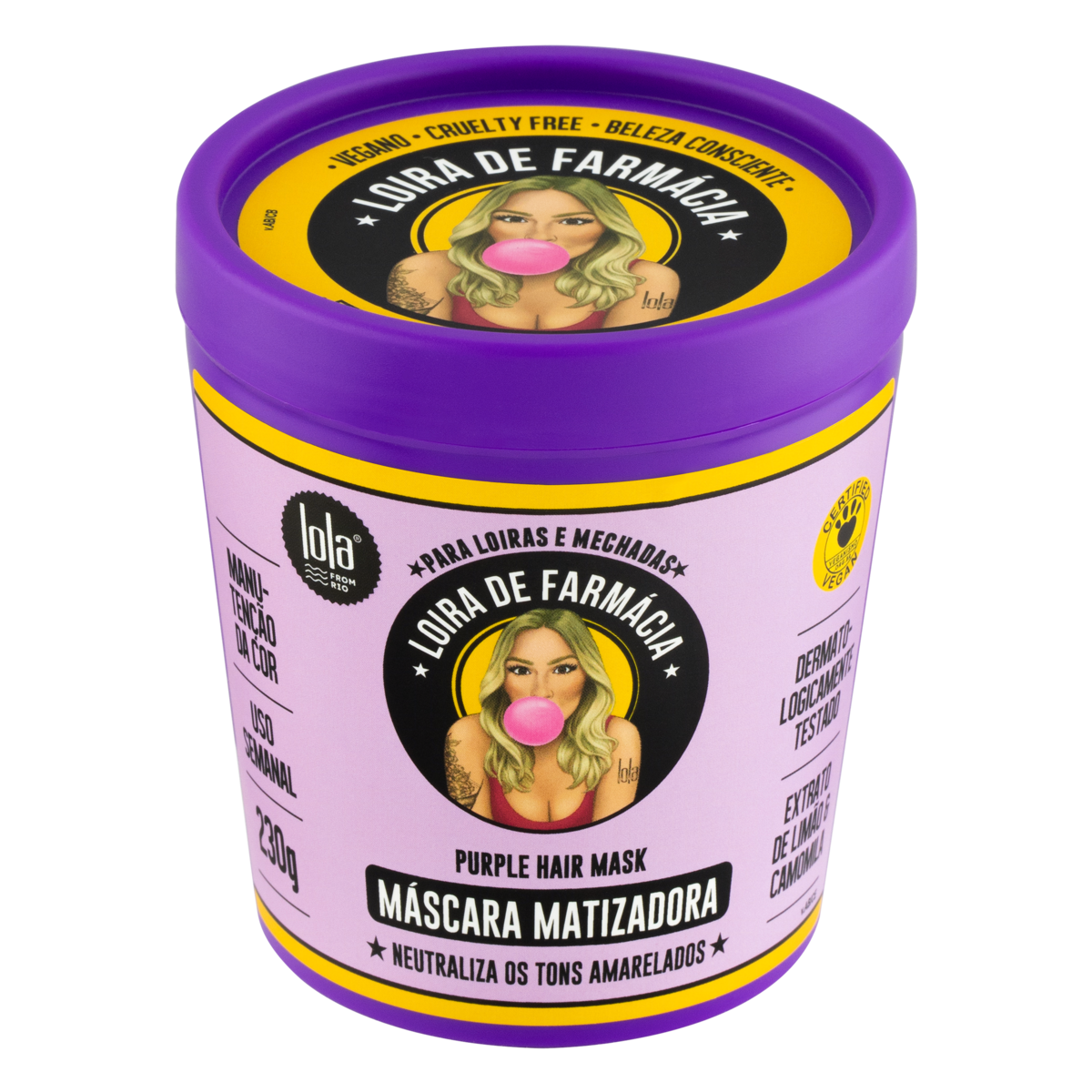 Lola from Rio Loira de Farmácia Toning Mask 230 g