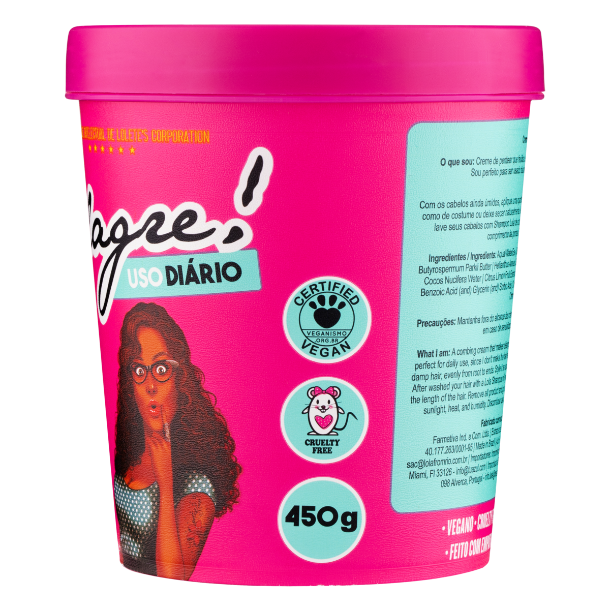 Lola from Rio Milagre Styling Cream 450 g