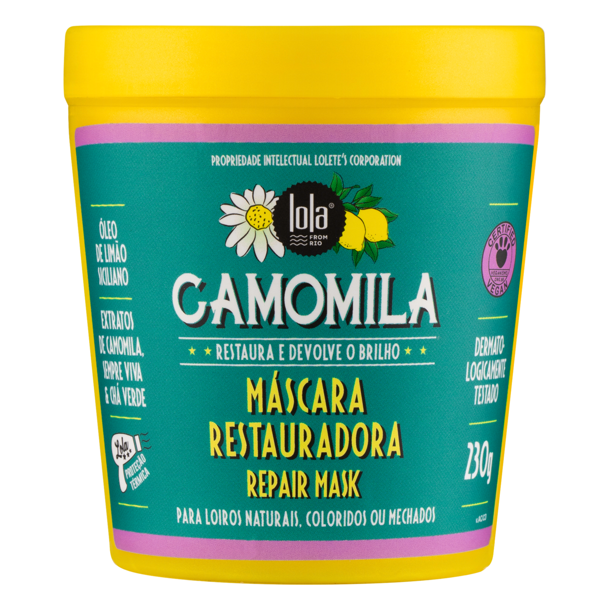 Lola from Rio Camomila Repair Blonde Mask 230 g