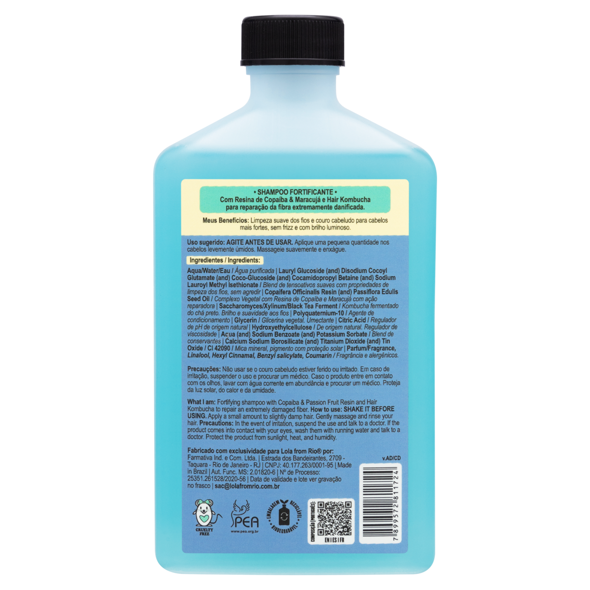 Lola from Rio Danos Vorazes Fortifying Shampoo 250 ml