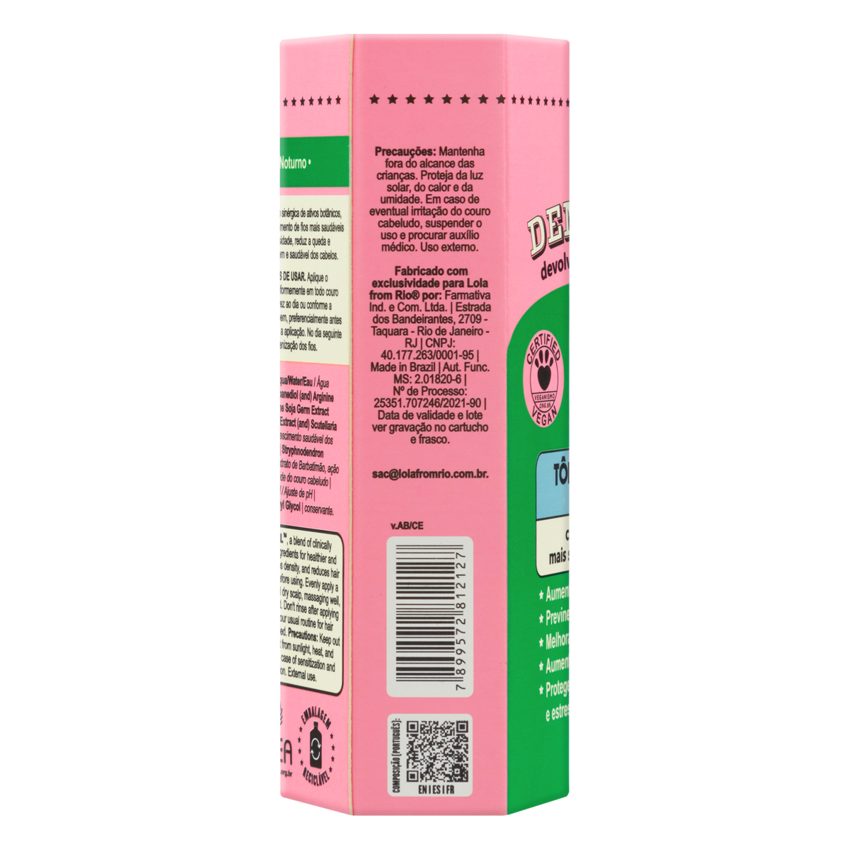 Lola from Rio Densidade Night Rescue Tonic 25 ml