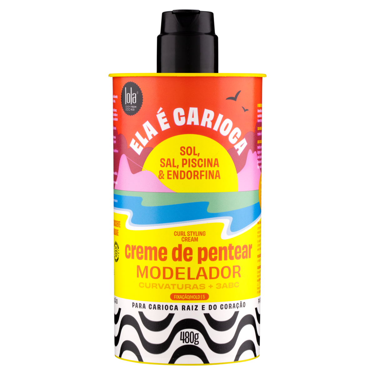 Lola from Rio Ela É Carioca Styling Cream 3ABC Curls 480 g