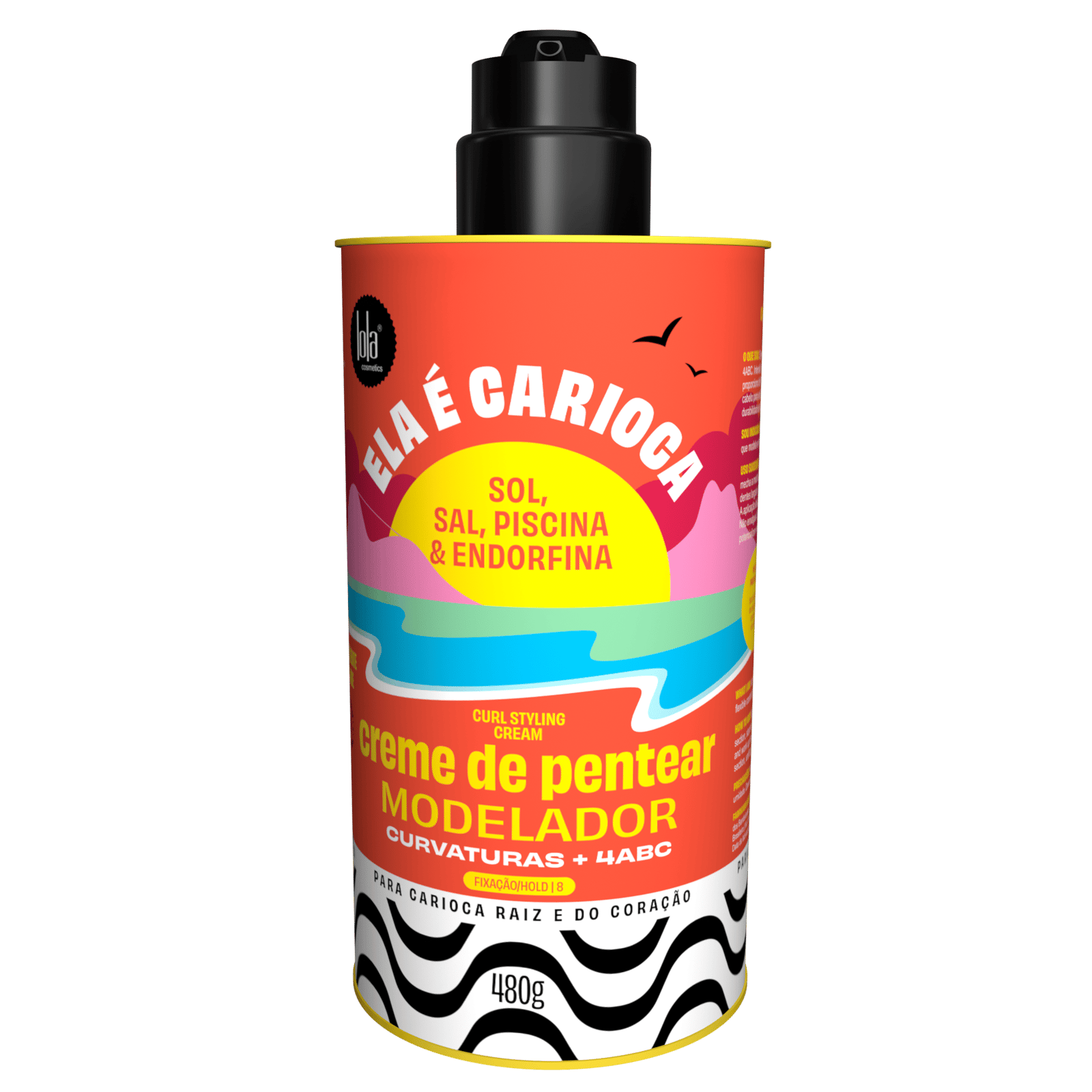 Lola from Rio Ela É Carioca Styling Cream 4ABC Curls 480 g