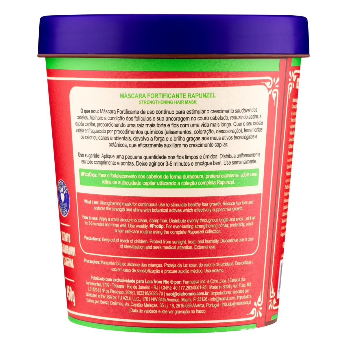 Lola from Rio Rapunzel Fortifying Mask 450 g