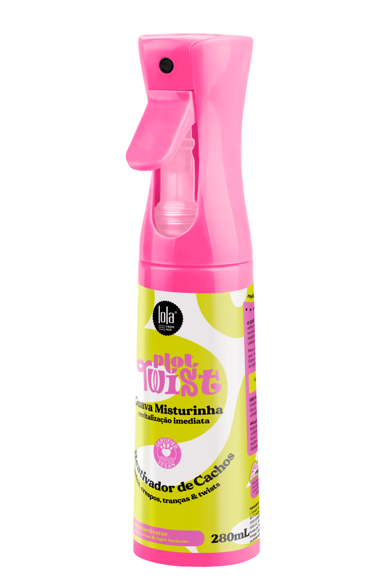 Lola from Rio Plot Twist Guava Texturizing Spray 280 ml