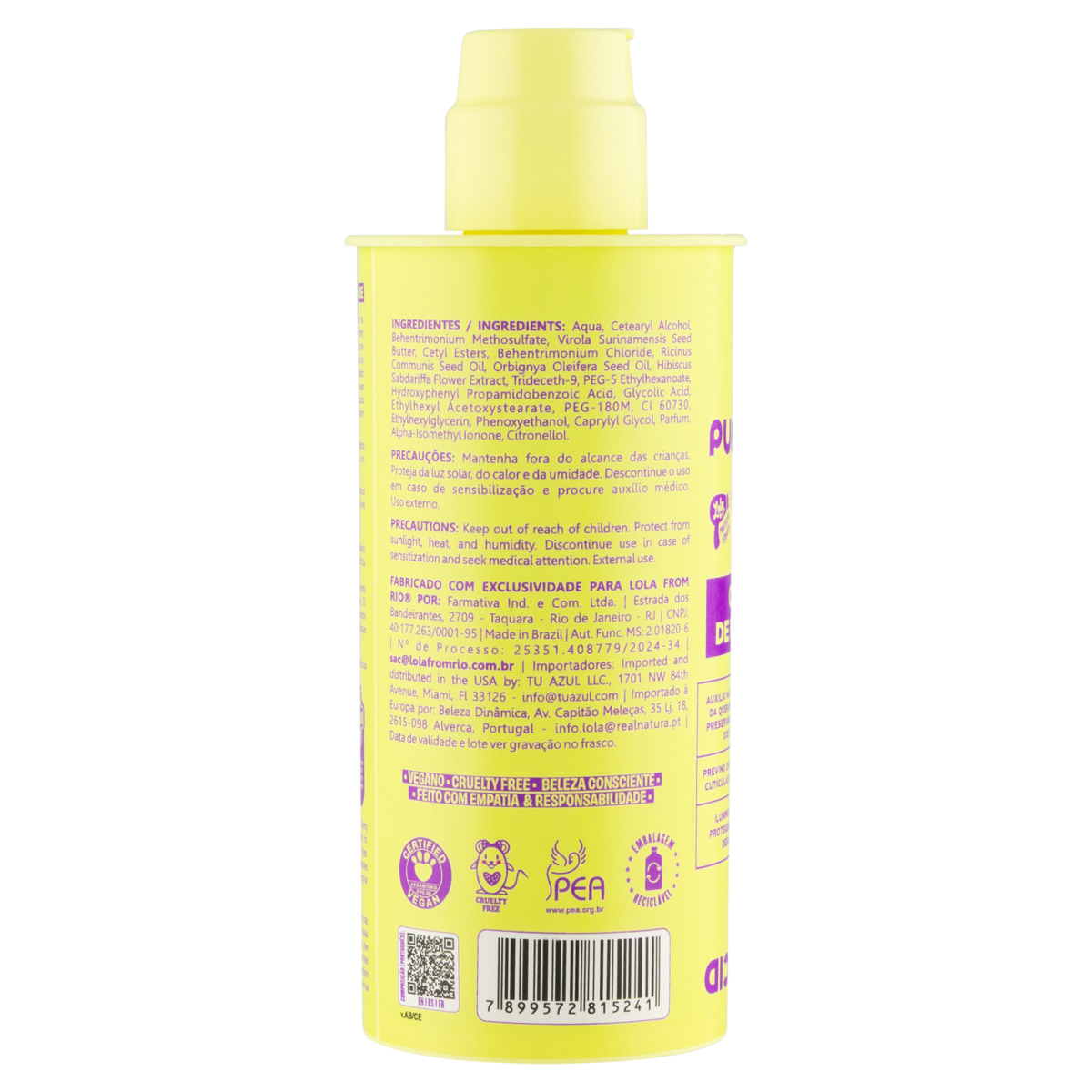 LOLA from RIO LOLA Purple Acid Corretor De Porosidade 250 ml