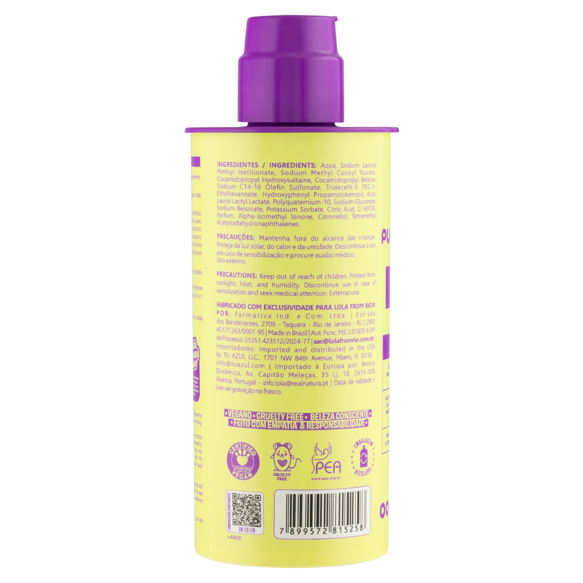 LOLA from RIO LOLA Purple Shampoo Iluminador 250 ml