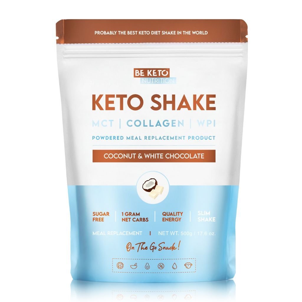 BeKeto Shake Coconut & White Chocolate 500 g