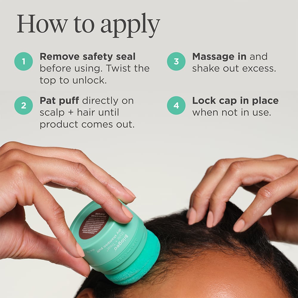 Briogeo Style + Treat™ Dry Shampoo Puff Universal 15 g