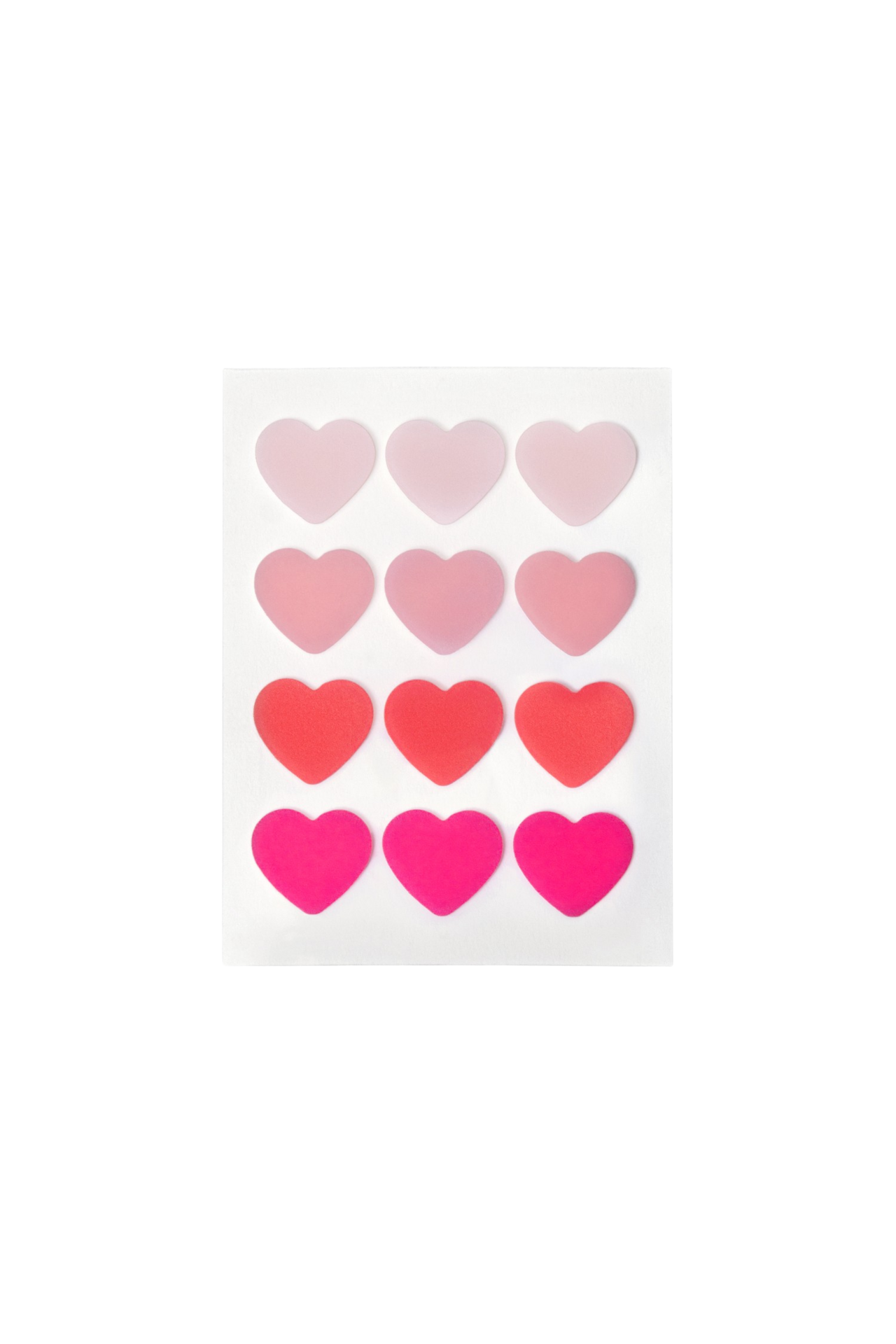 Peggy World Blemish Patches Hearts and Stars Pink 24 st