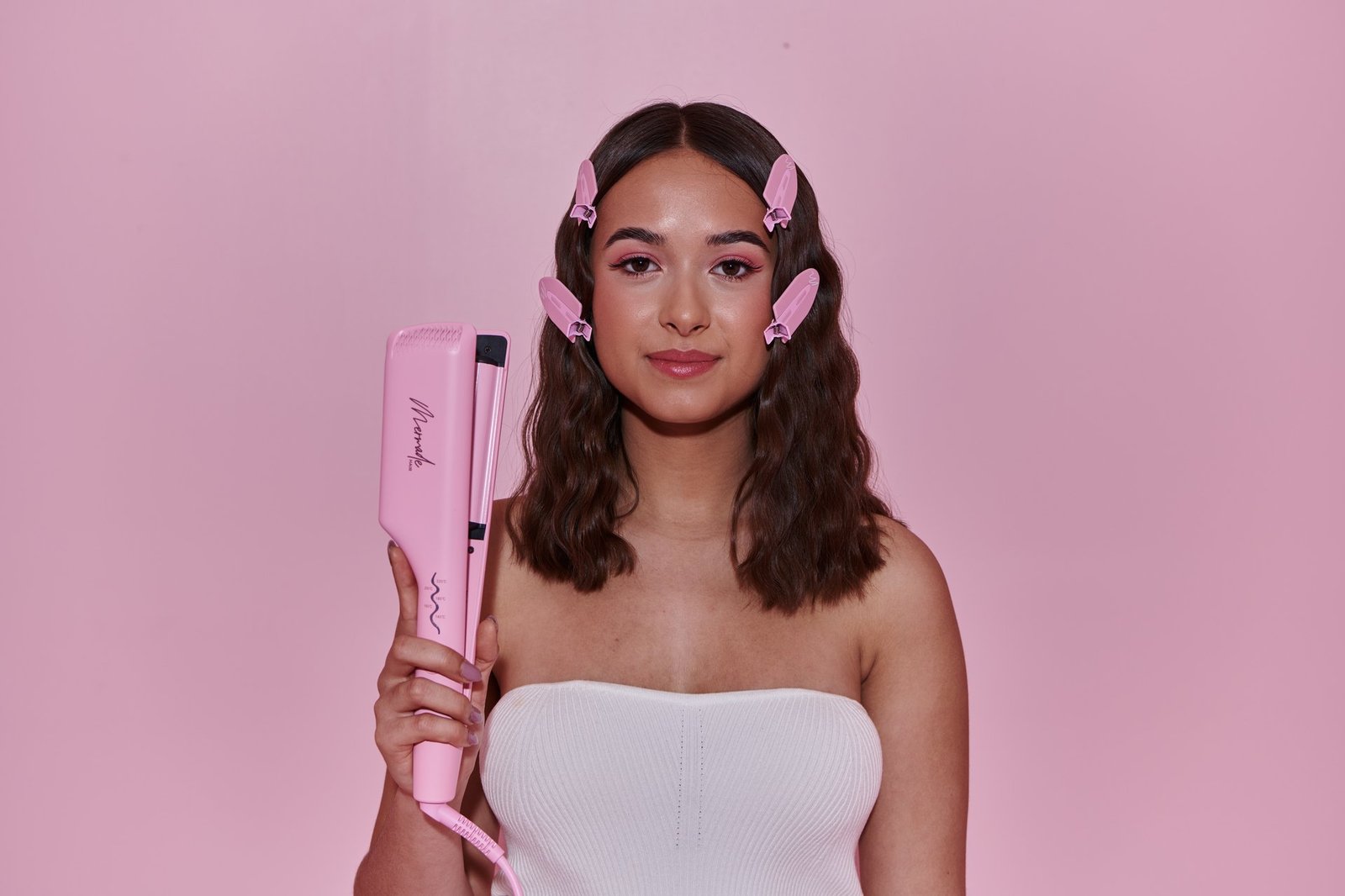 Mermade Double Waver Pink Vågtång 1 st