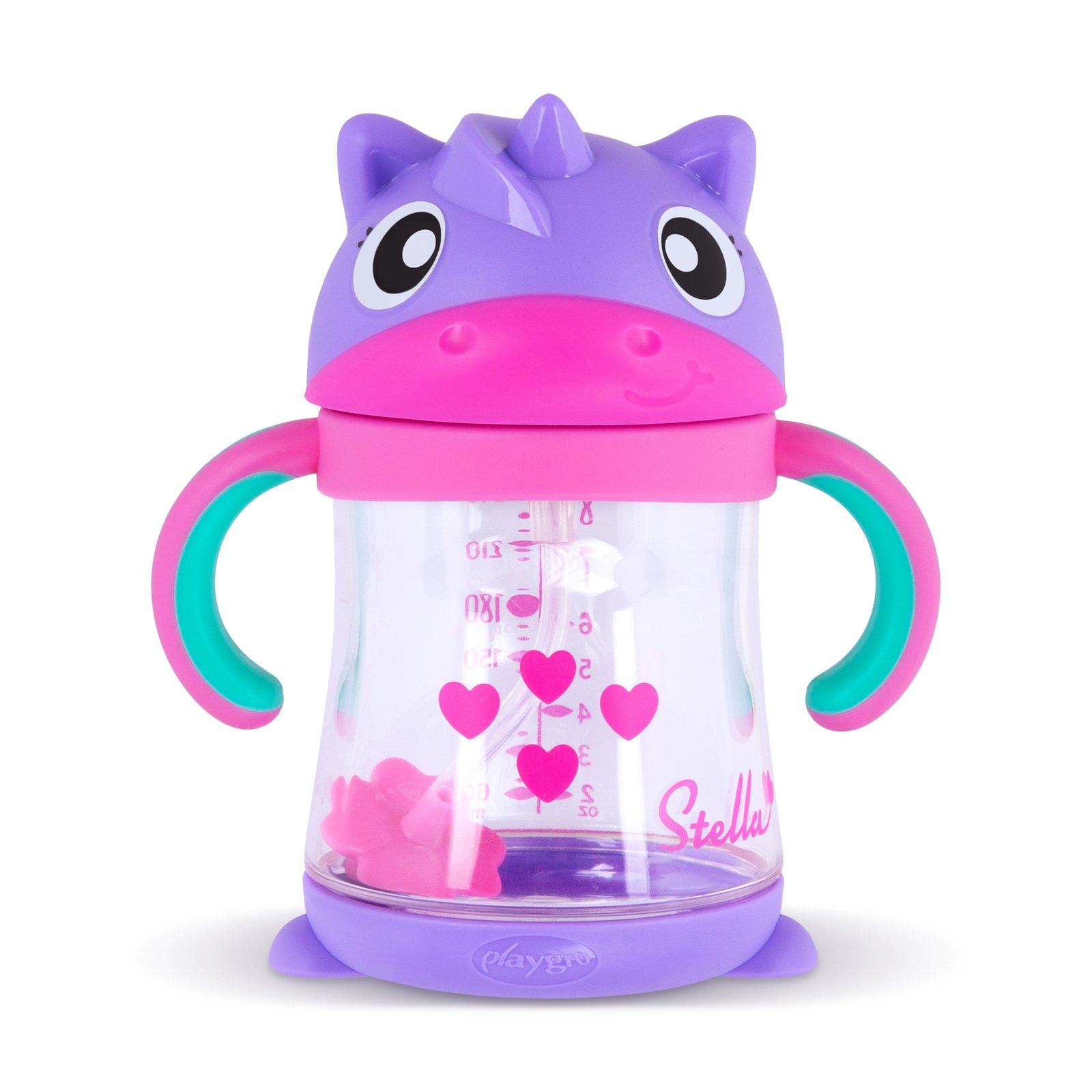 Playgro Stella Weighted Straw Sippy Cup 240 ml 6 mån+