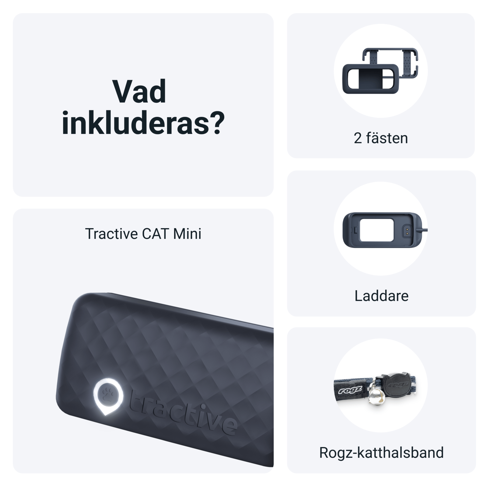 Tractive GPS CAT Mini Dark Blue 1 st