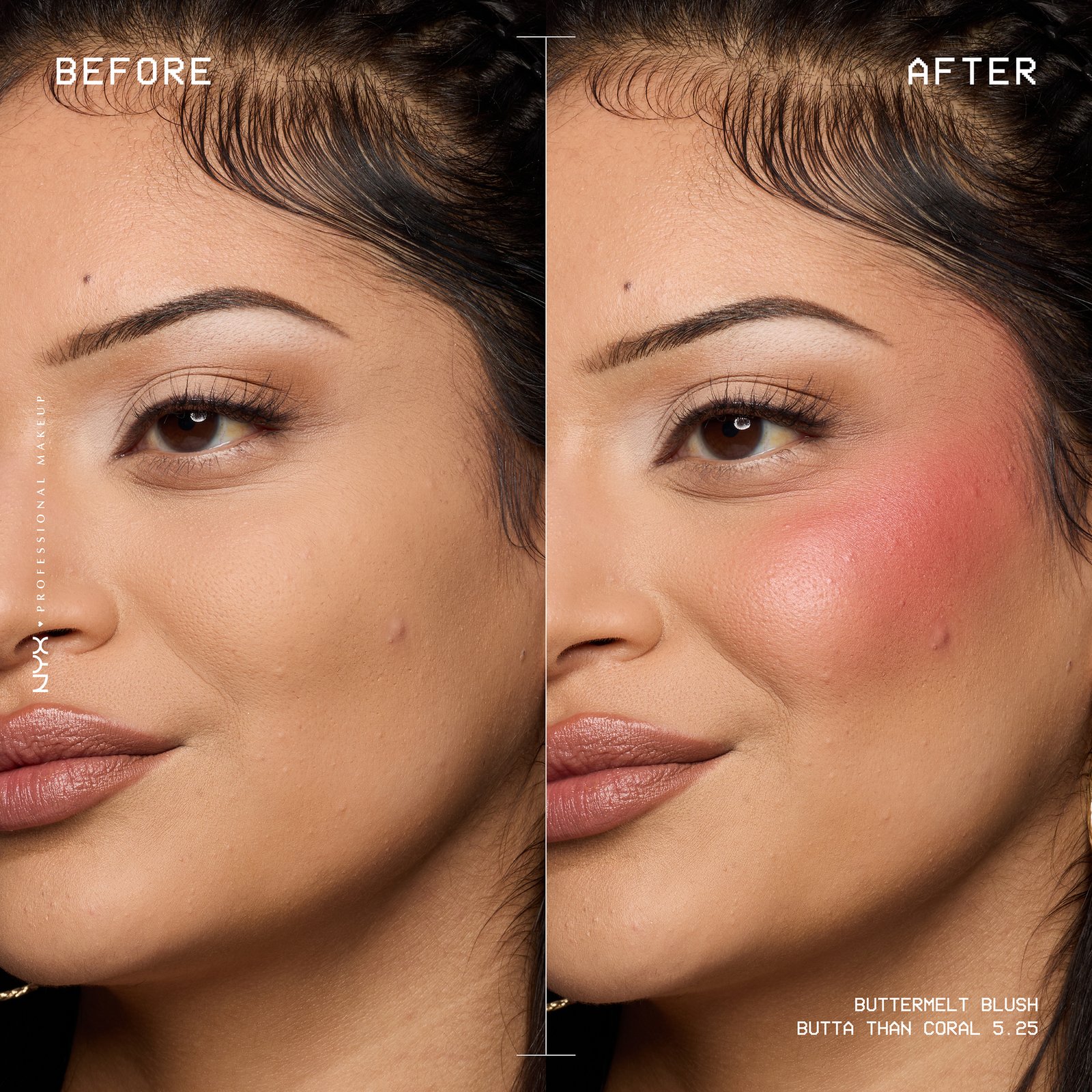 NYX Professional Makeup Buttermelt Rouge 05.25 Butta Than Coral 5g