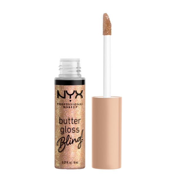 NYX Professional Makeup Butter Gloss Bling! Läppglans 01 Bring The Bling 8 ml