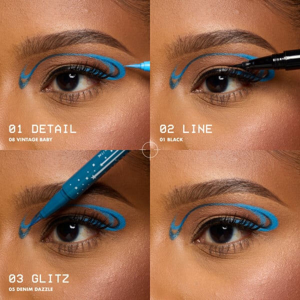 NYX Professional Makeup Epic Ink Liner Vattenfast Eyelinerpenna 08 Vintage Baby 1 ml