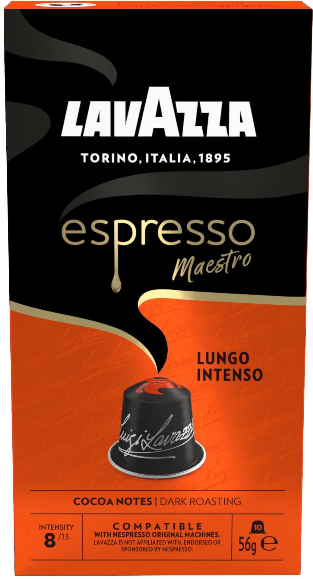 Lavazza Lungo Intenso Kaffekapslar 10-pack