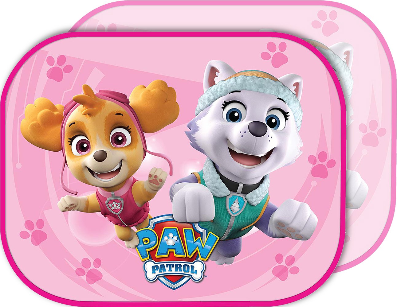 Paw Patrol Solskydd Pink 2 st