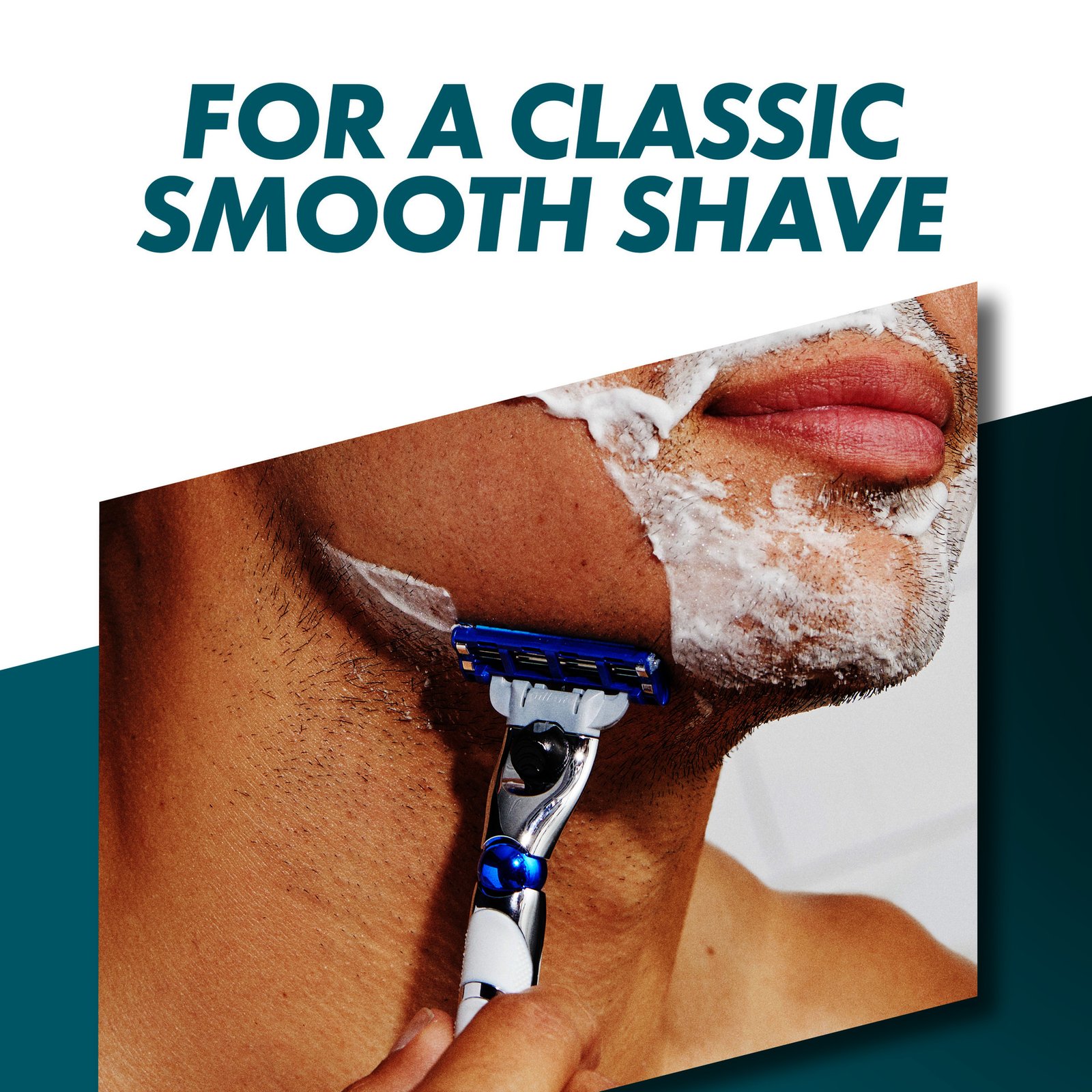 Gillette Mach3 Turbo rakblad för män, 16 st