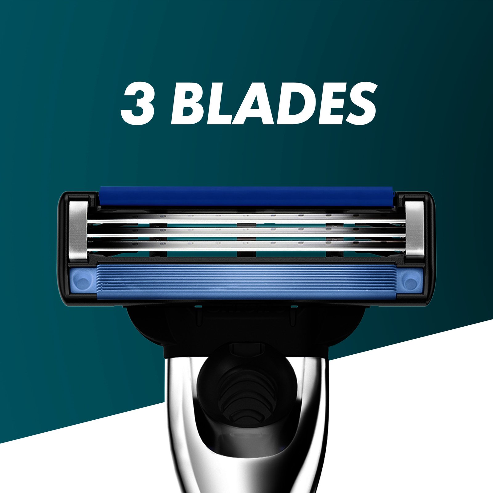 Gillette Mach3 Turbo rakblad för män, 16 st
