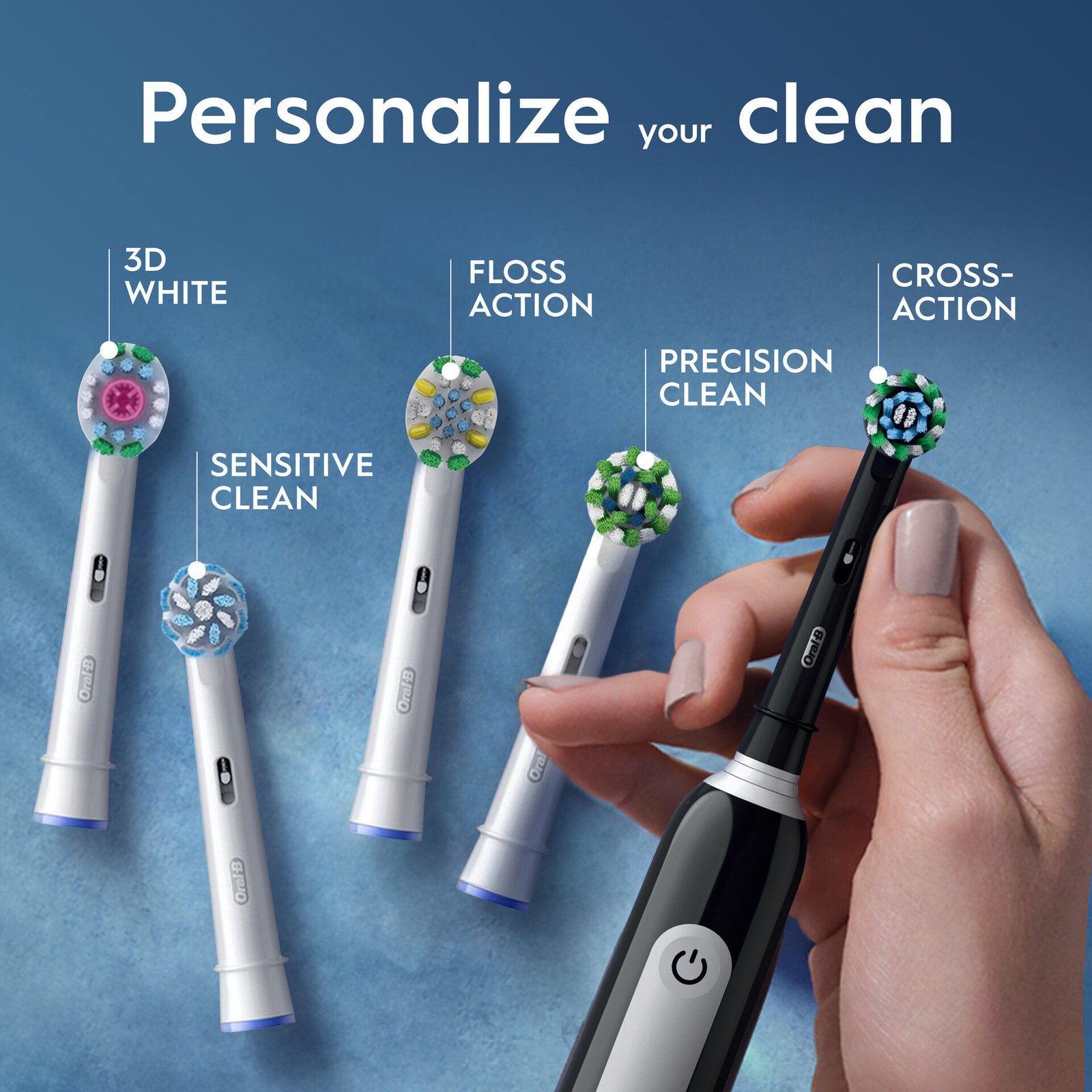 Oral-B Pro Series 1 Svart Eltandborste