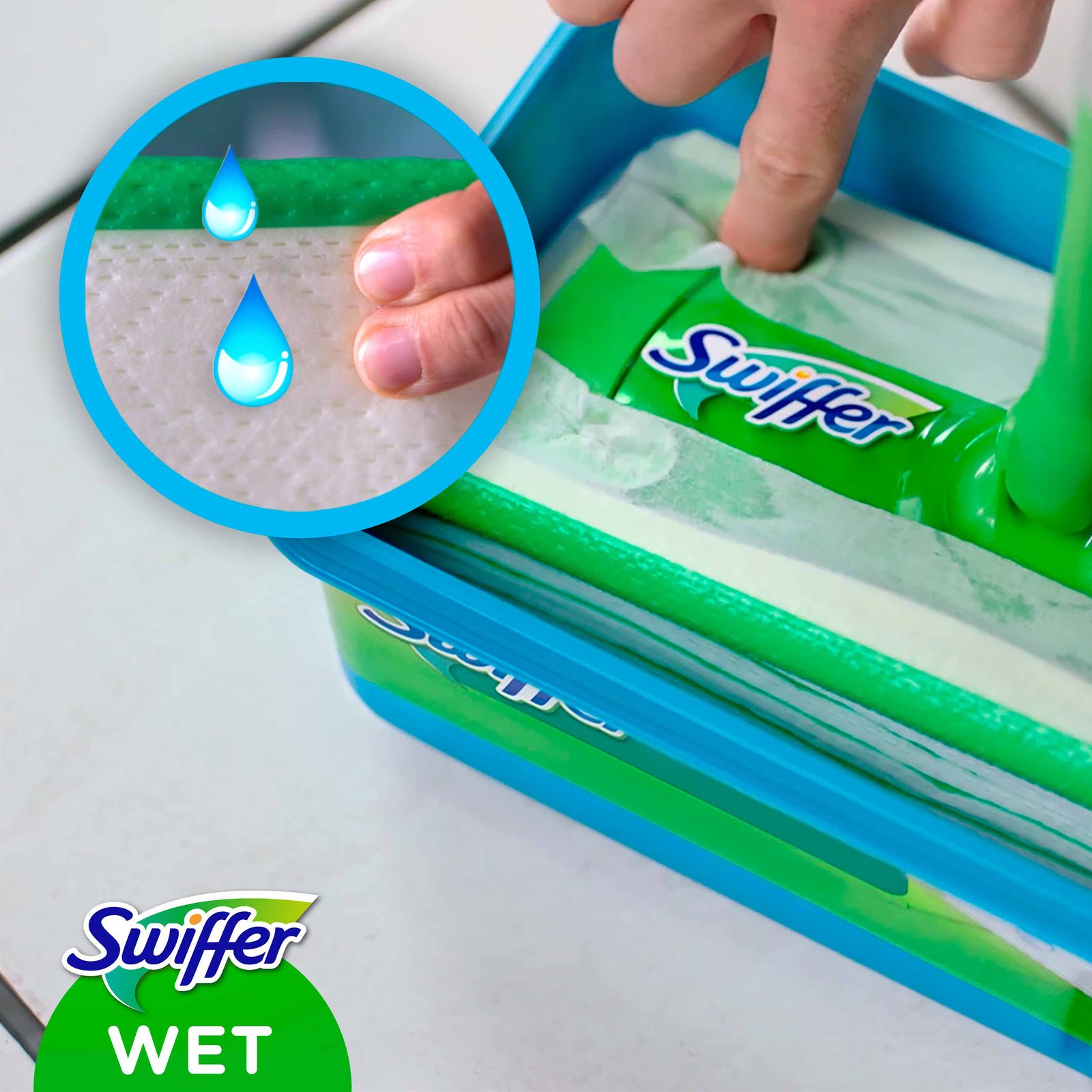 Swiffer Sweeper Fuktiga Refilldukar Citrus 10 st