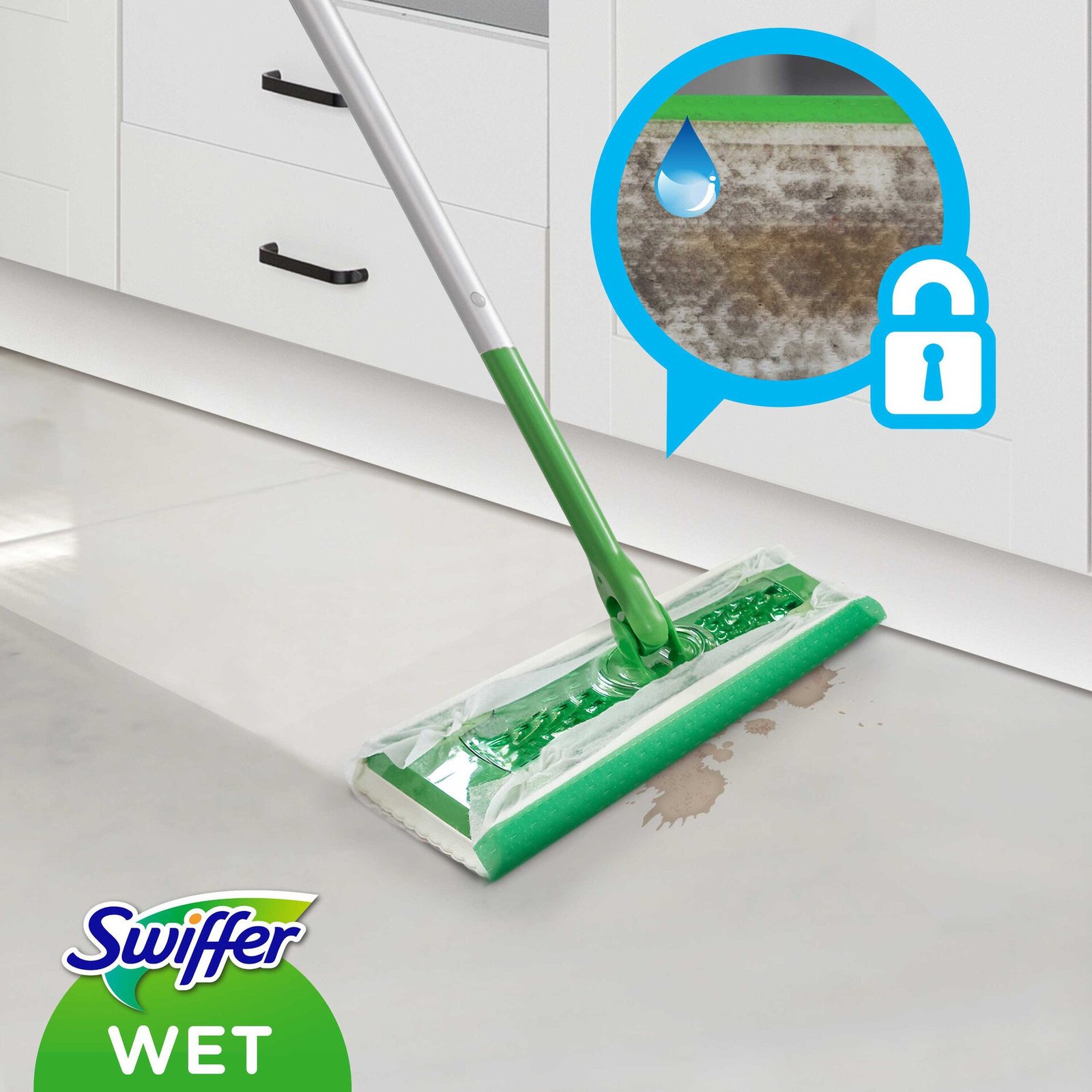 Swiffer Sweeper Fuktiga Refilldukar Citrus 10 st