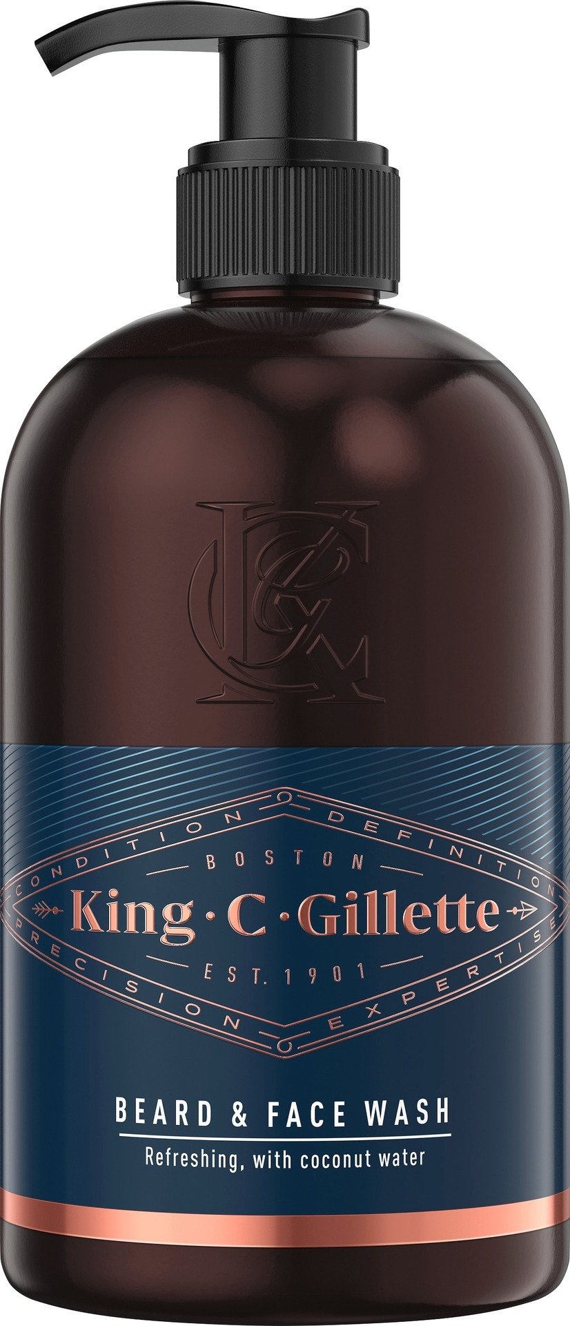 Gilette King C. Gillette Skägg & Ansiktstvätt 350 ml