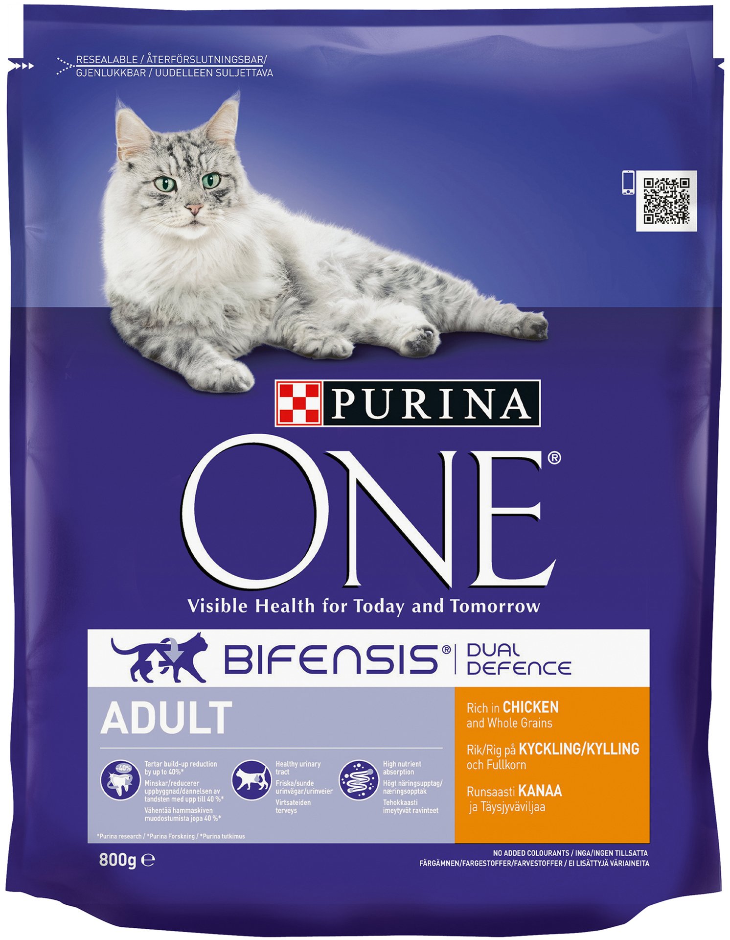 Purina One Kattmat Adult Kyckling 800 g