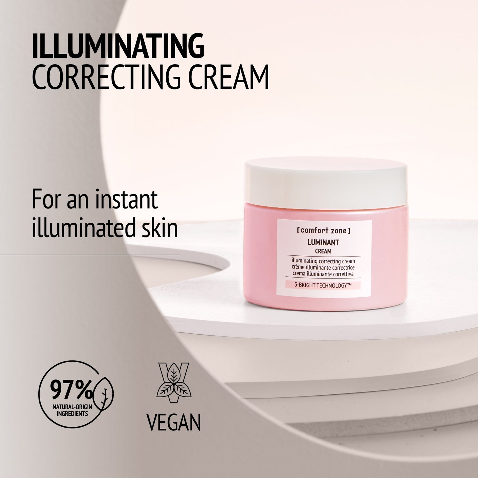 Comfort Zone Luminant Illuminating Correcting Cream 60ml