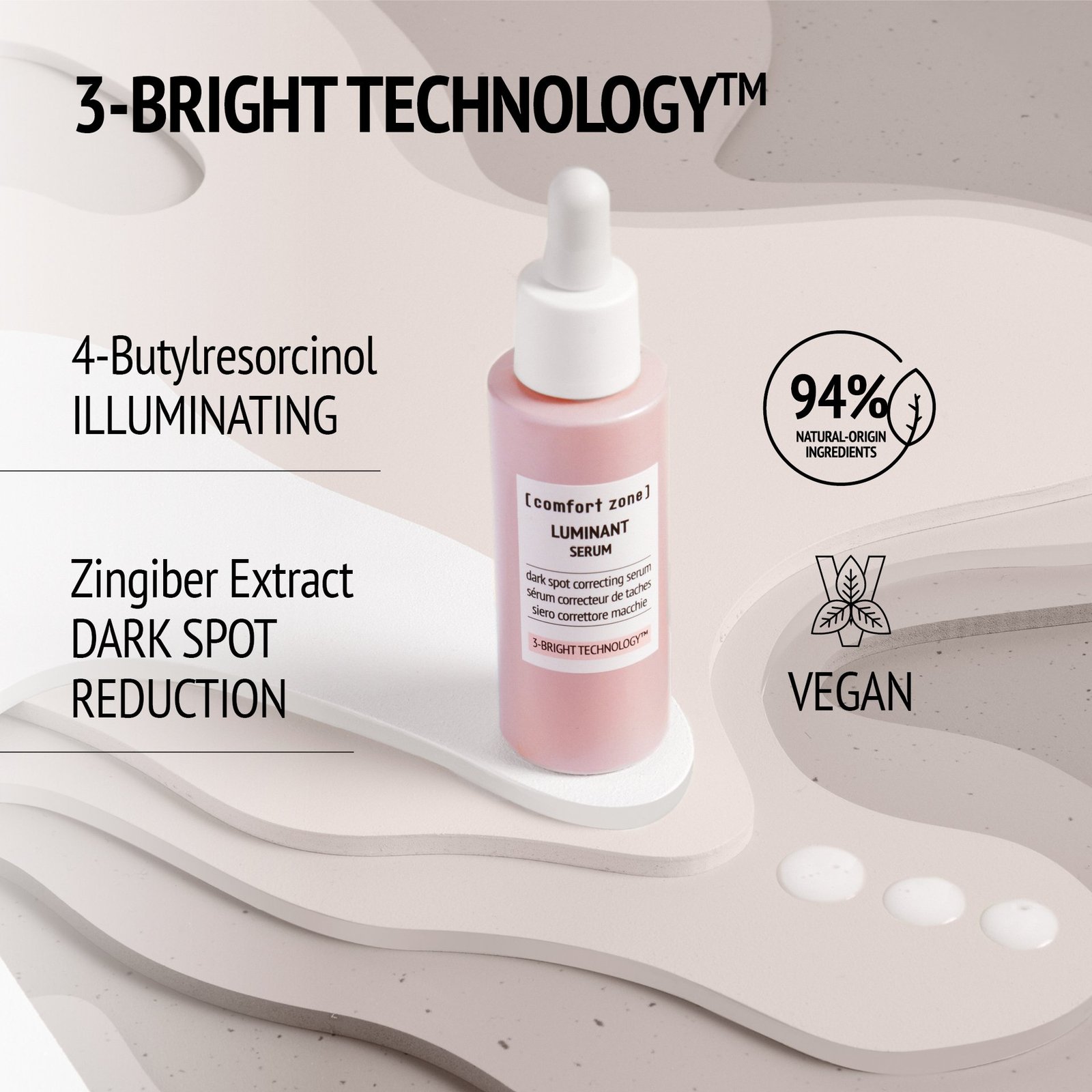 Comfort Zone Luminant Dark Spot Correcting Serum 30ml