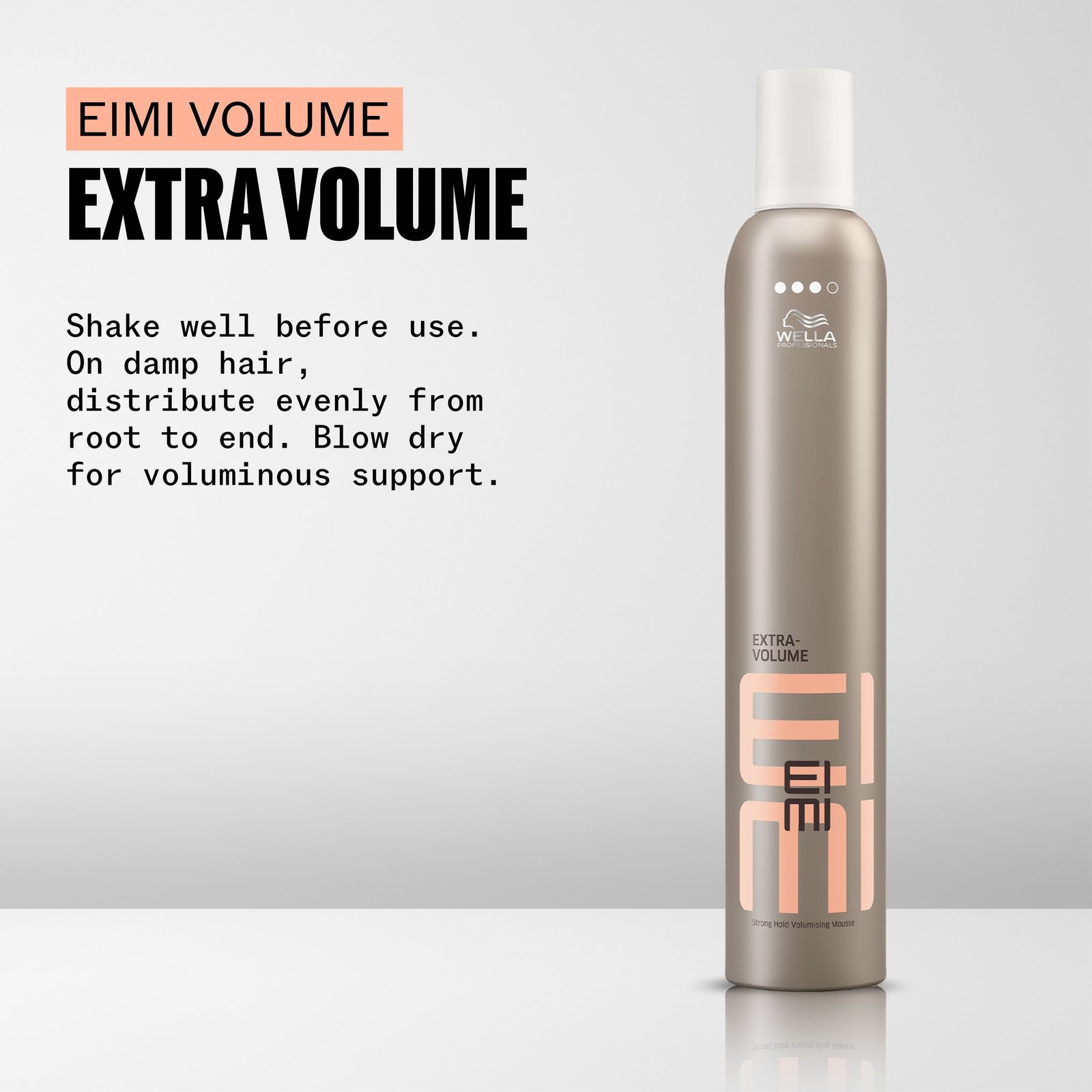 Wella Professionals EIMI Extra Volume Mousse 300 ml