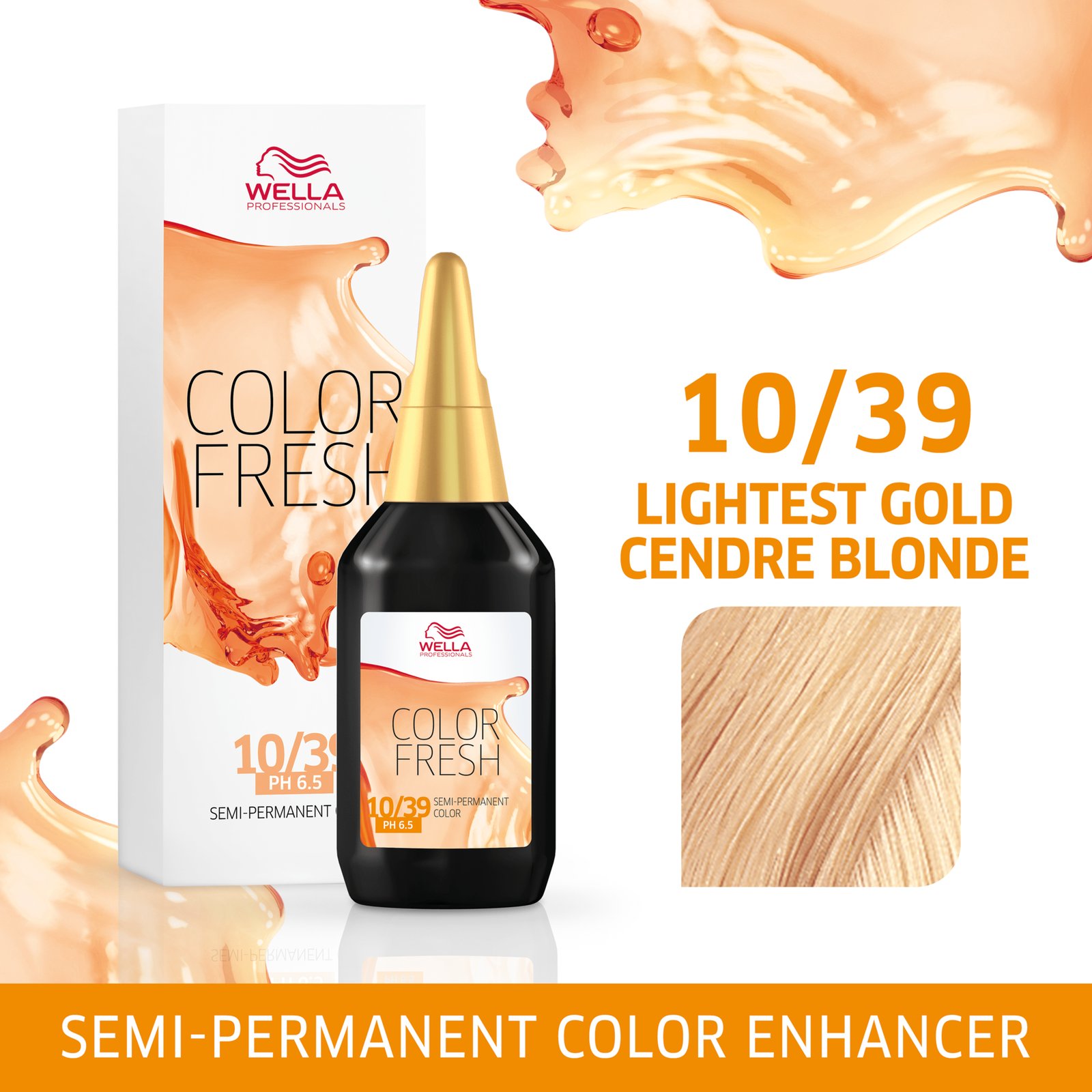 Wella Professionals Color Fresh 10/39 Lightest Gold Cendre Blonde 75 ml