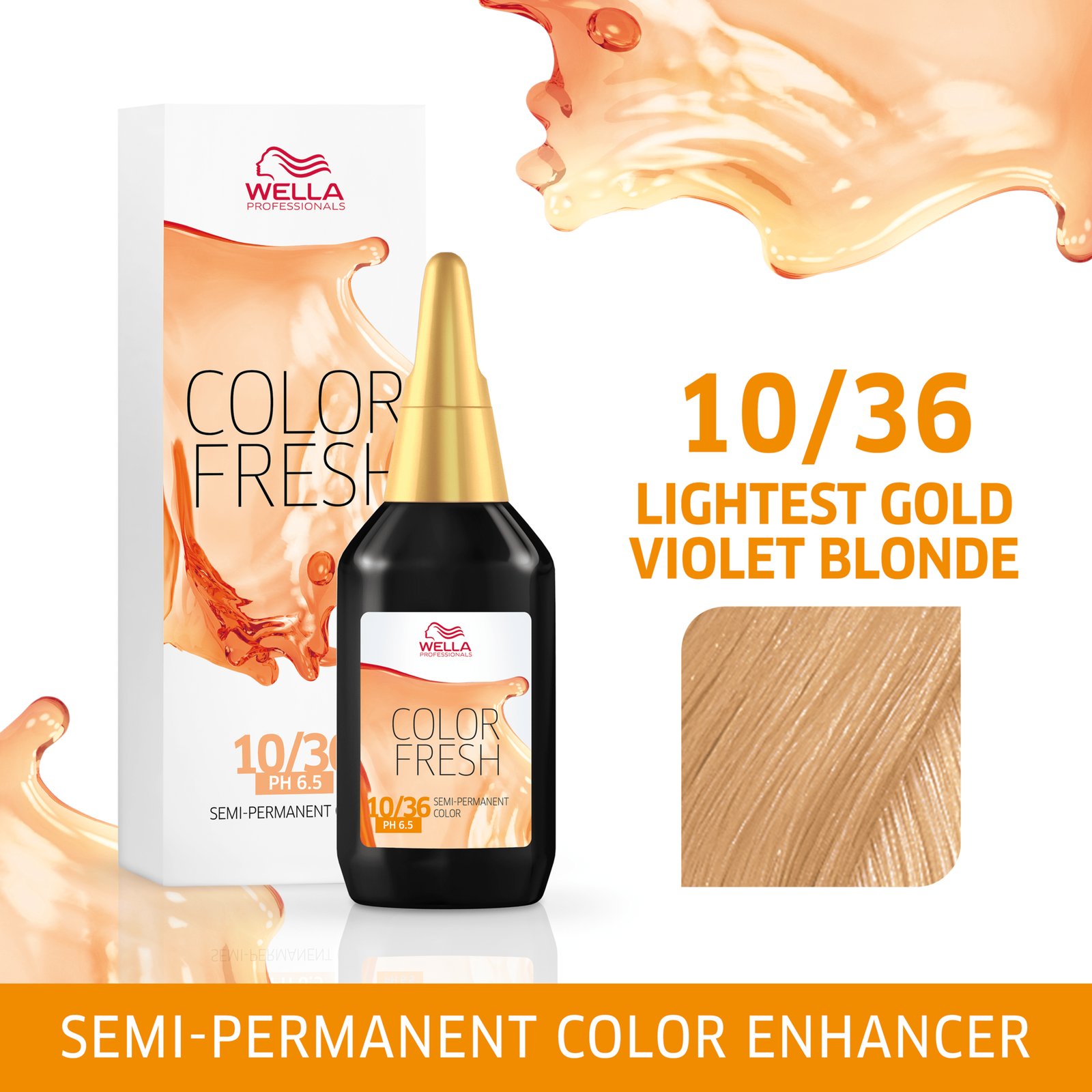 Wella Professionals Color Fresh 10/36 Lightest Gold Violet Blonde 75 ml