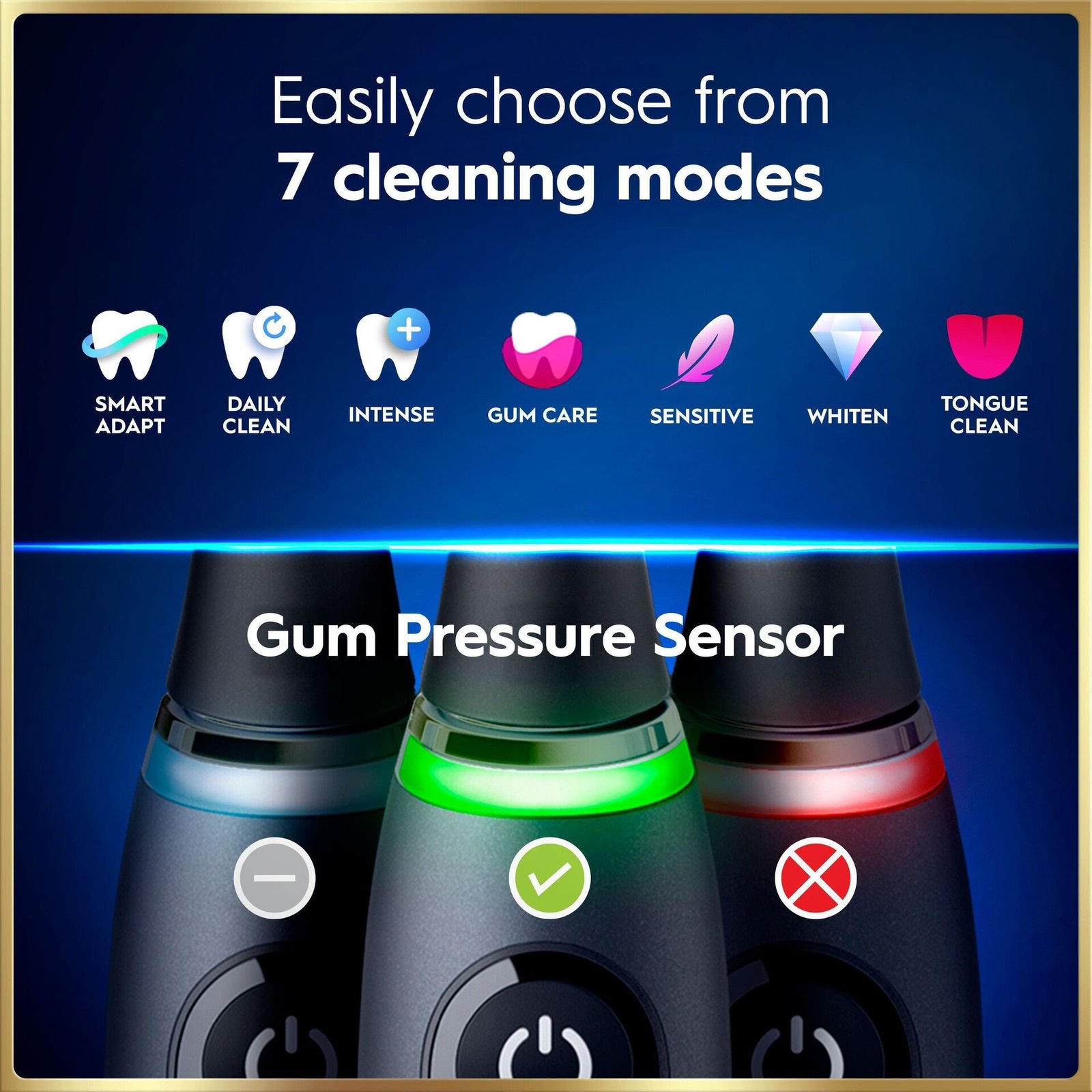 Oral-B iO9 Eltandborste Svart 2 Tandborsthuvuden, Resefodral med laddare & Hållare till borsthuvud