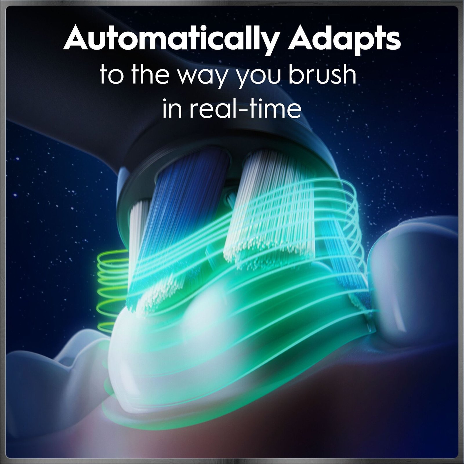 Oral-B iO10 Eltandborste Svart 1 Tandborsthuvud, Resefodral med laddare & Hållare till borsthuvud