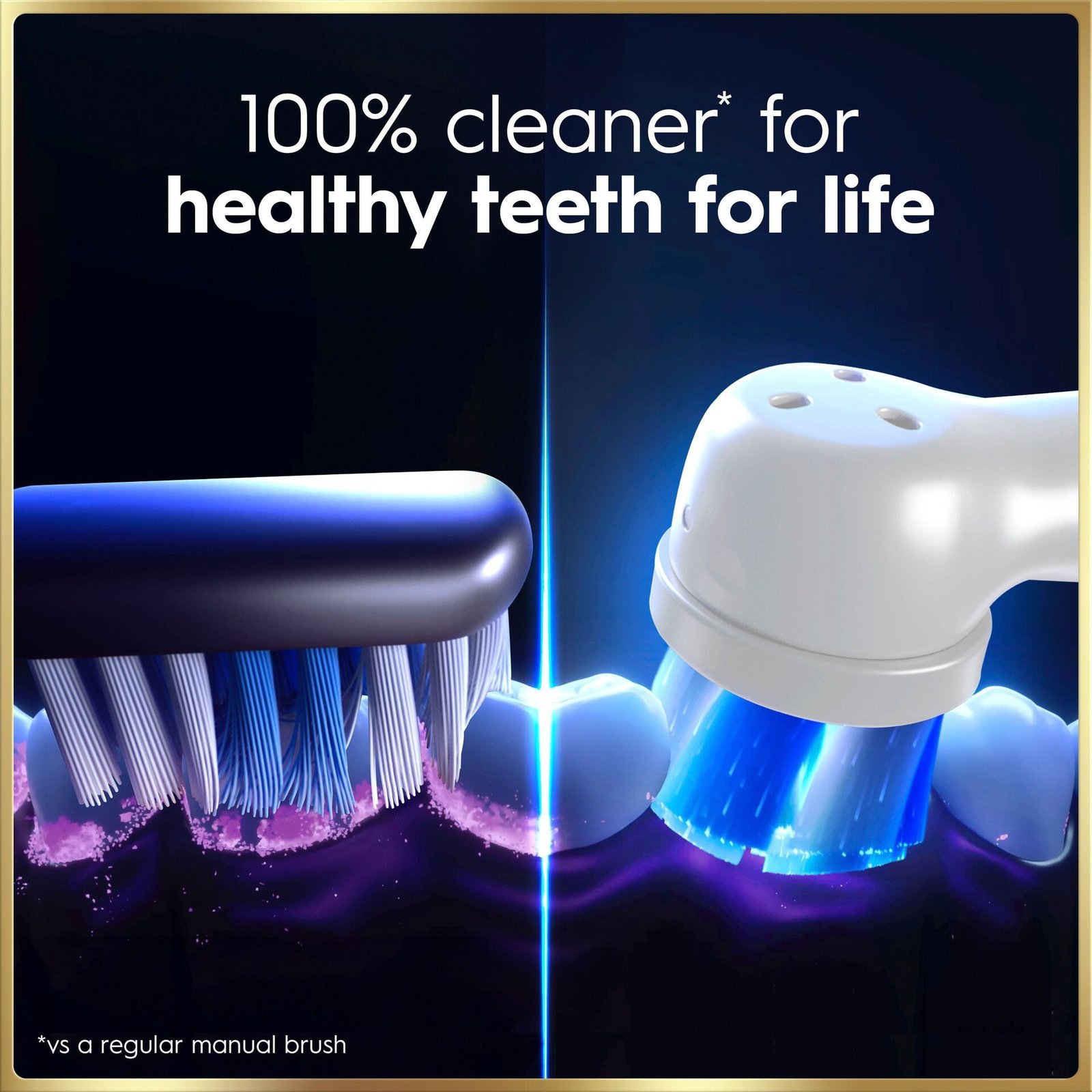 Oral-B iO9 Eltandborste Vit 2 Tandborsthuvuden, Resefodral med laddare & Hållare till borsthuvud