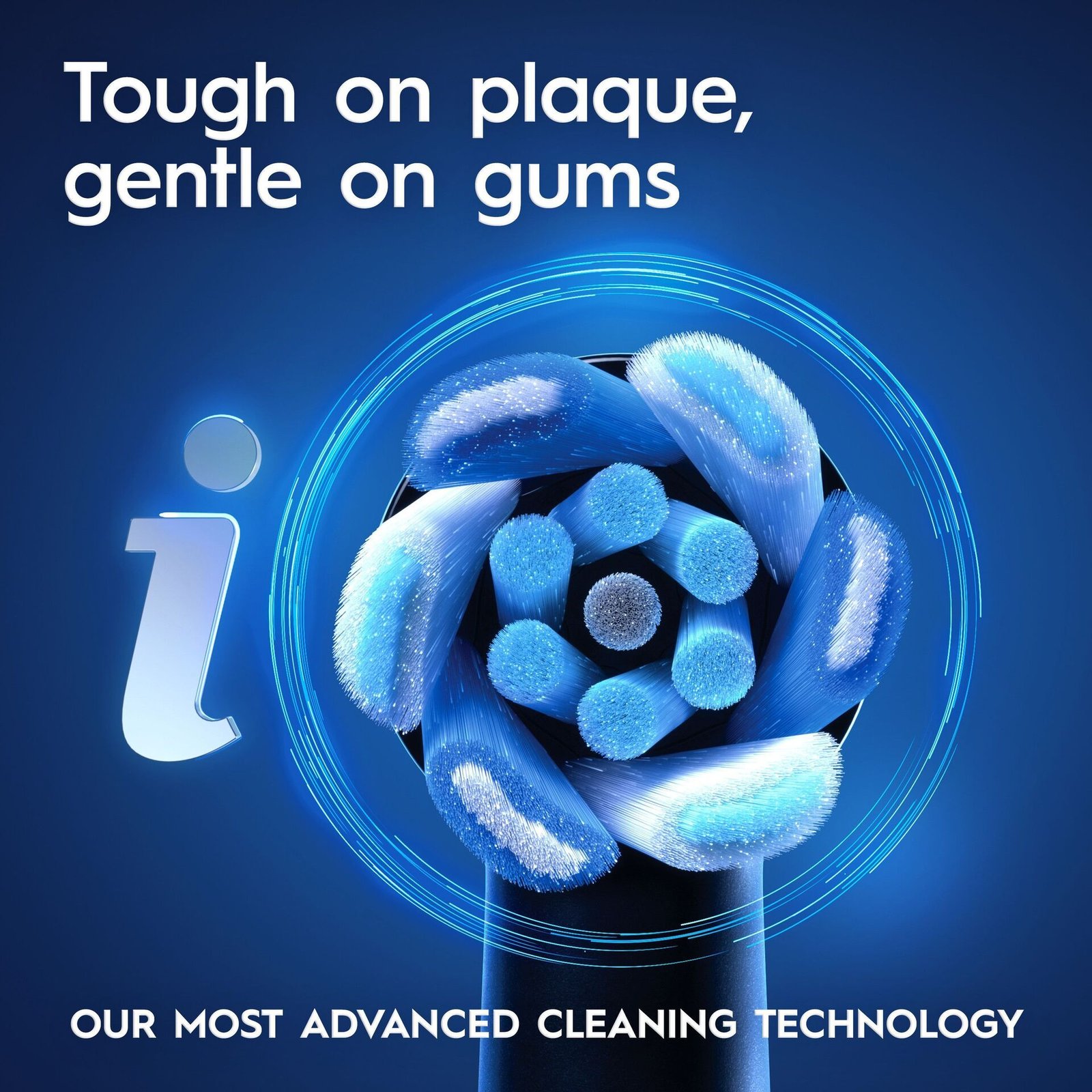 Oral-B iO 3 Eltandborste Svart, Holiday Giftset, 3 tandborsthuvud, 1 resefodral