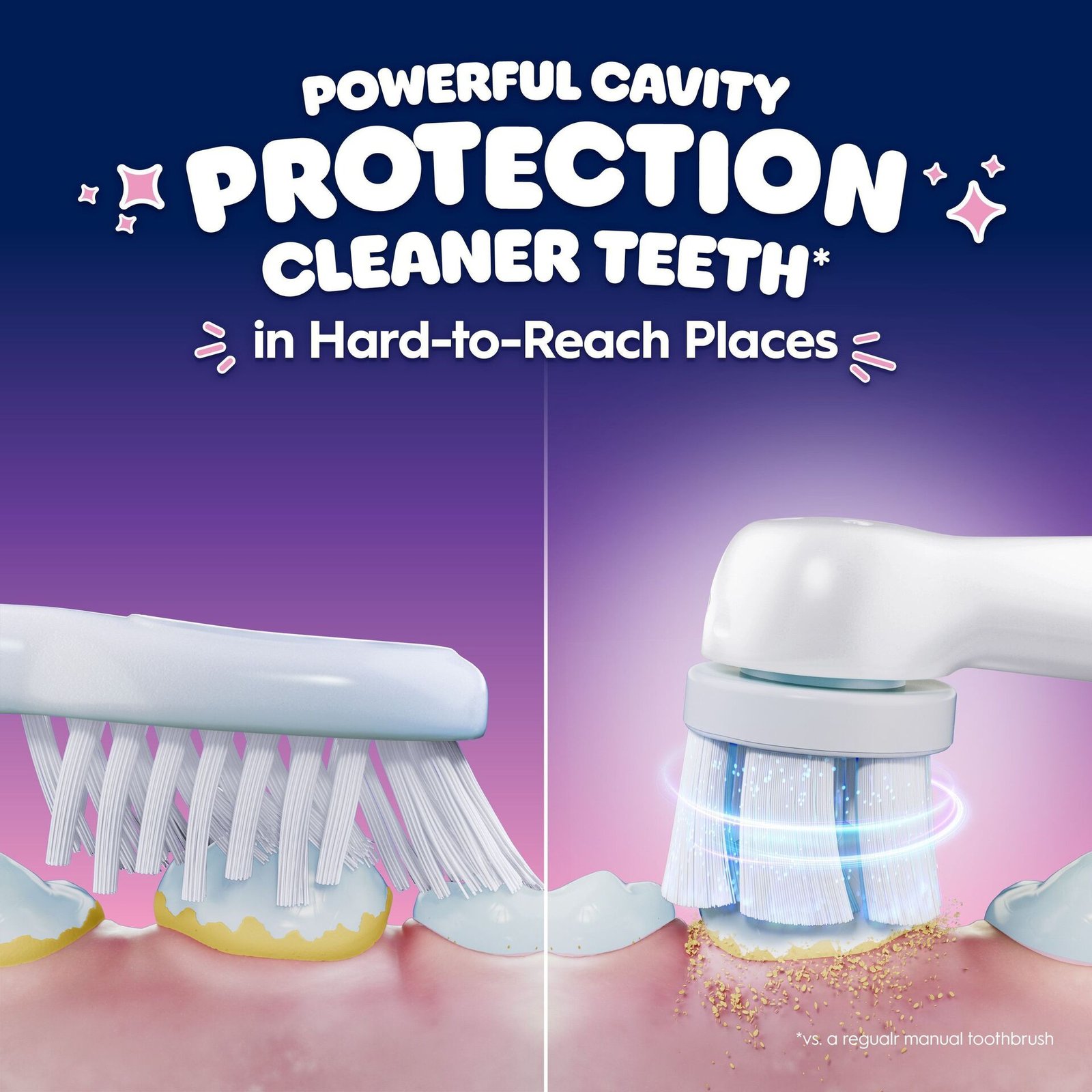 Oral-B iO Kids 6+ Disney Angel - Lilo & Stitch tandborsthuvuden, 4 st
