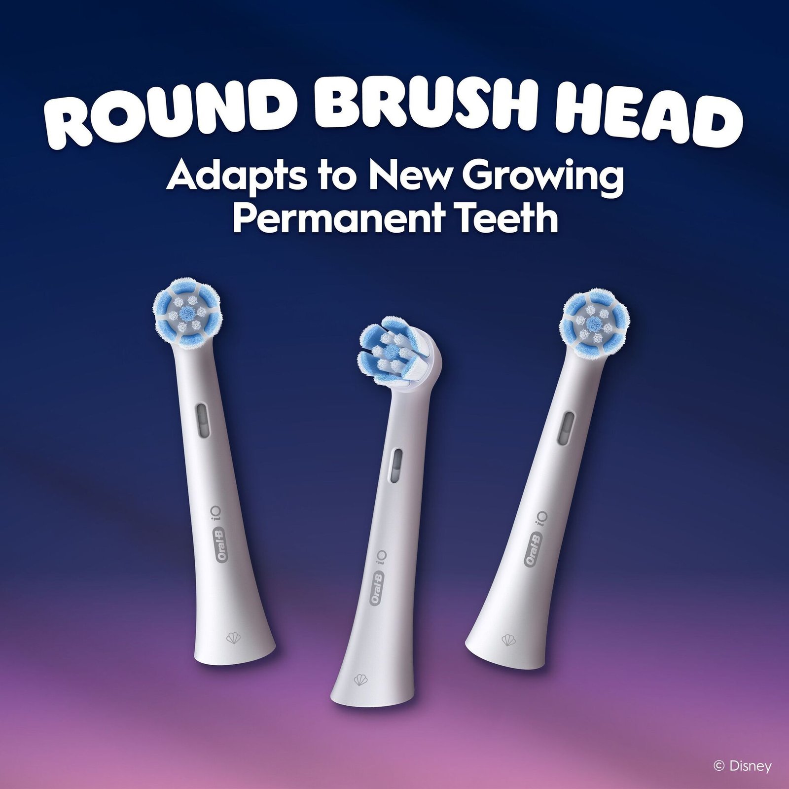Oral-B iO Kids 6+ Disney Angel - Lilo & Stitch tandborsthuvuden, 4 st