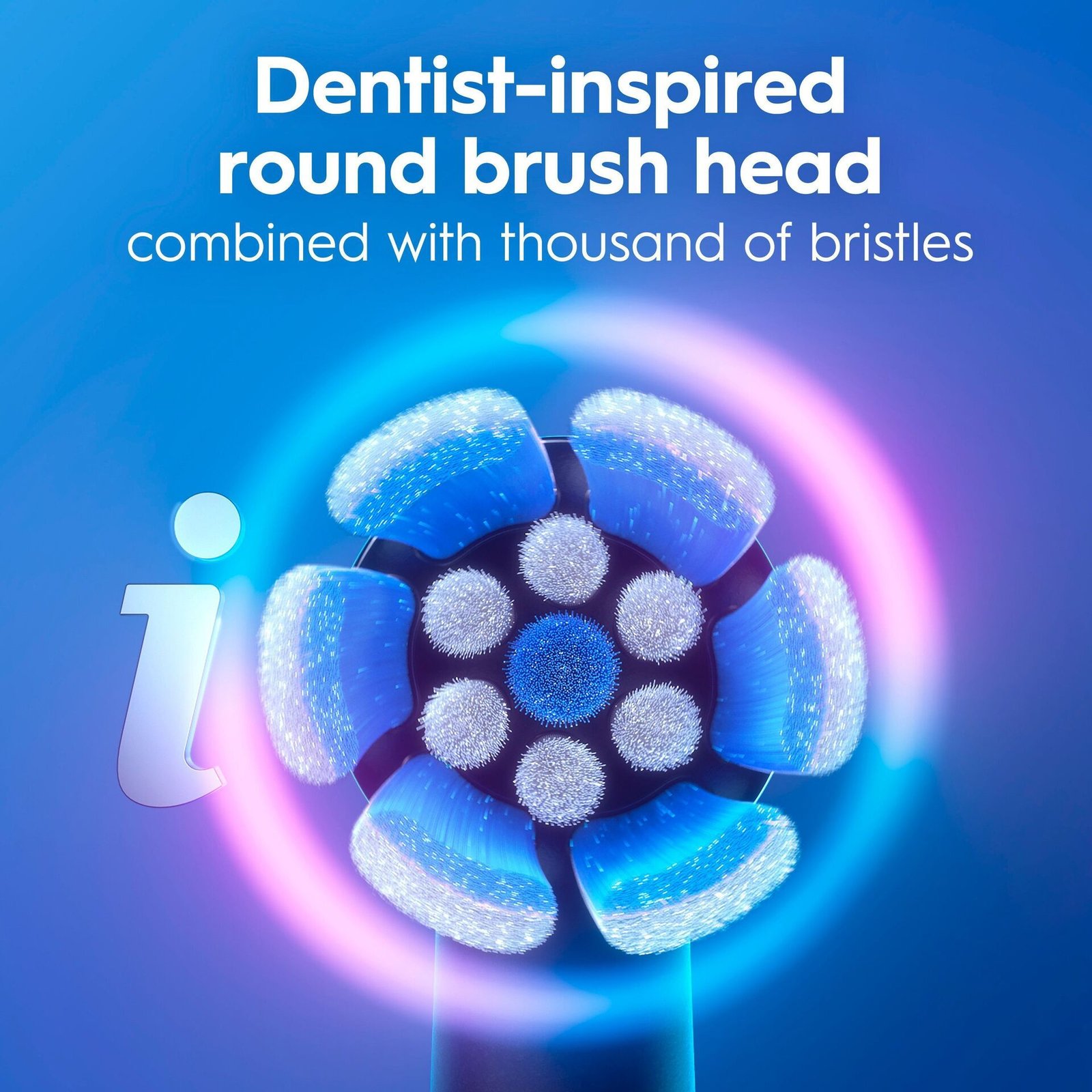 Oral-B iO2 Eltandborste, Giftset, Svart, 4 Tandborsthuvuden, Resefodral