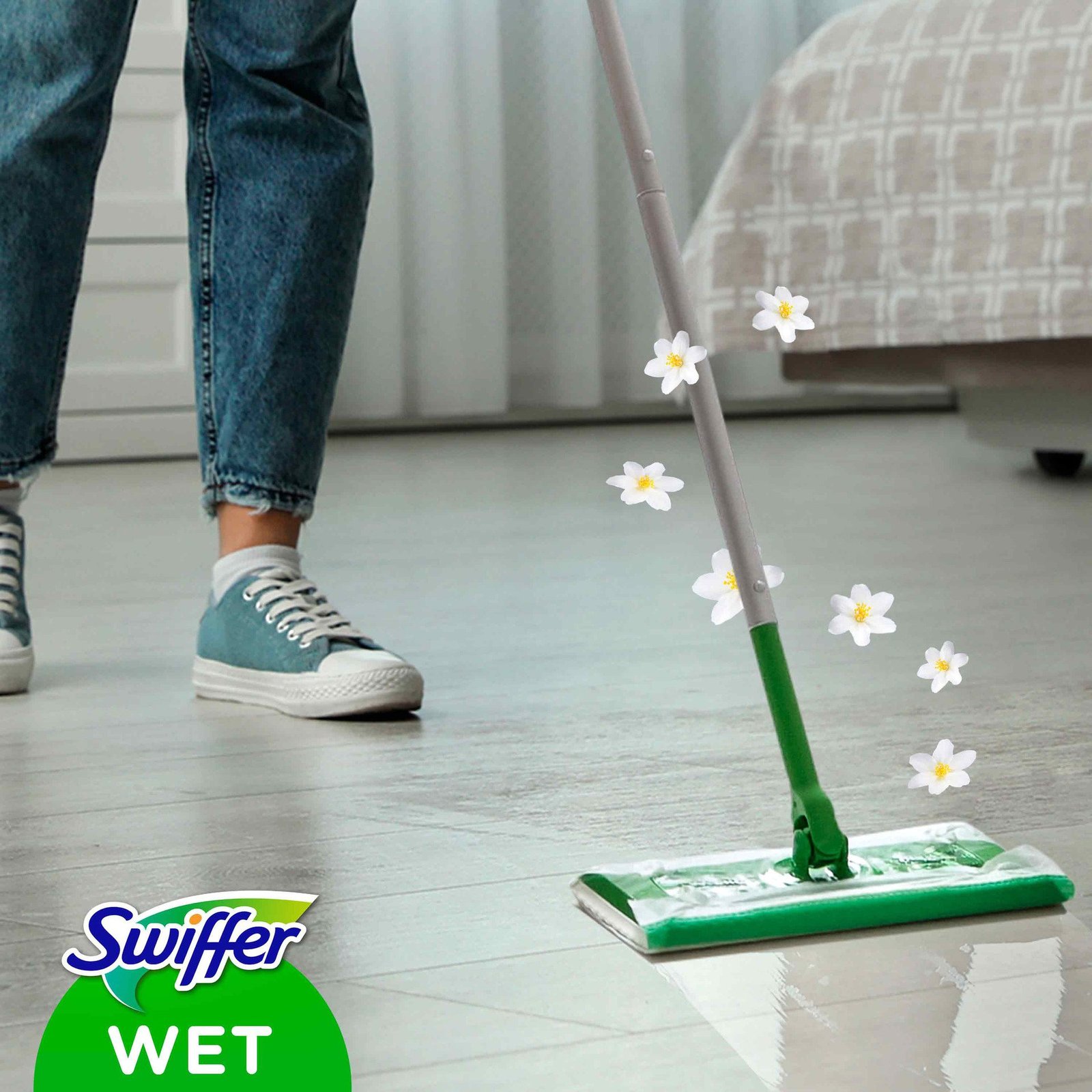 Swiffer Sweeper Fuktiga Refilldukar Med fräsch Doft 20 st