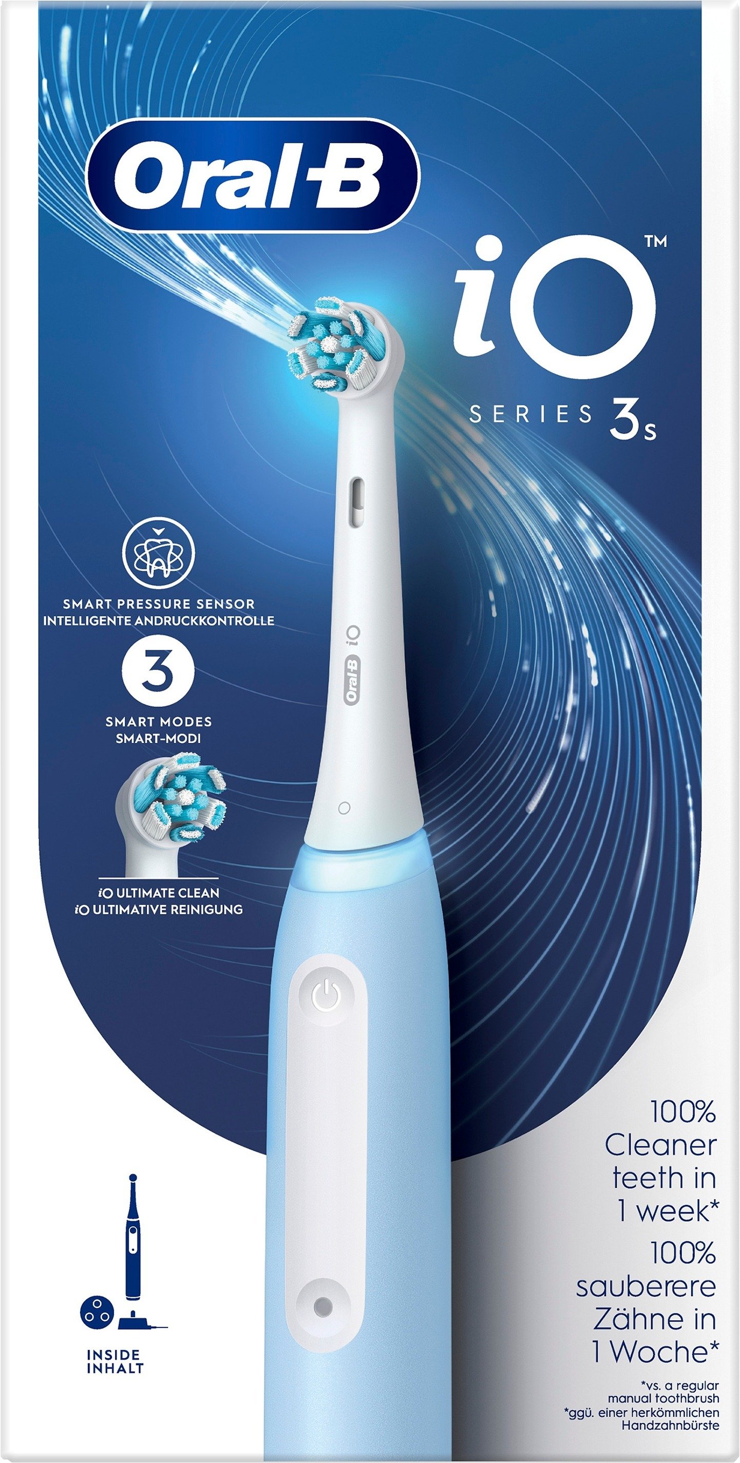 Oral-B iO 3S Blå eltandborste
