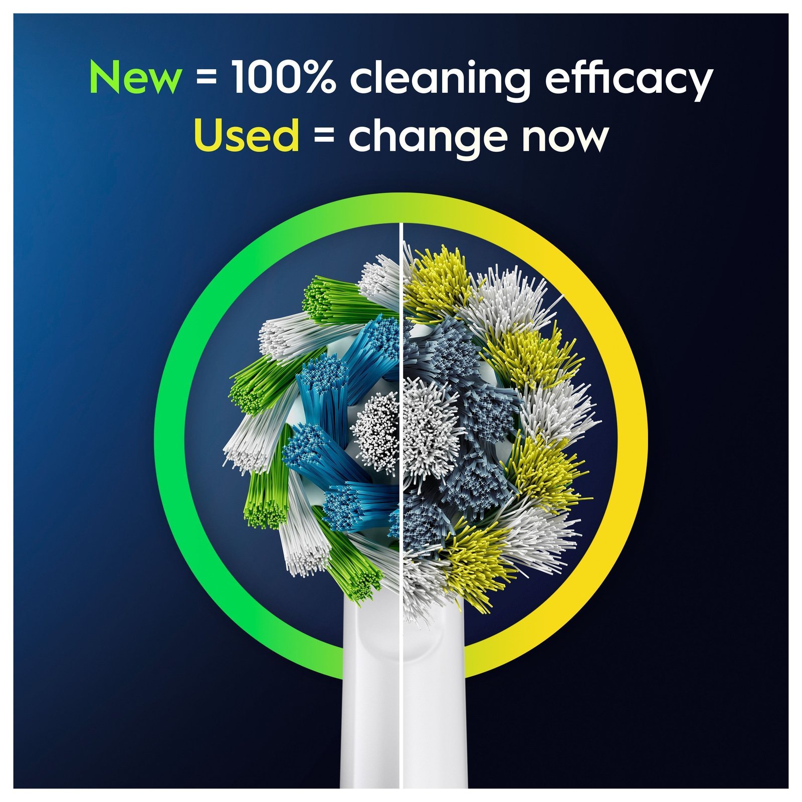 Oral - B Pro 1, Blå eltandborste med 2 huvuden