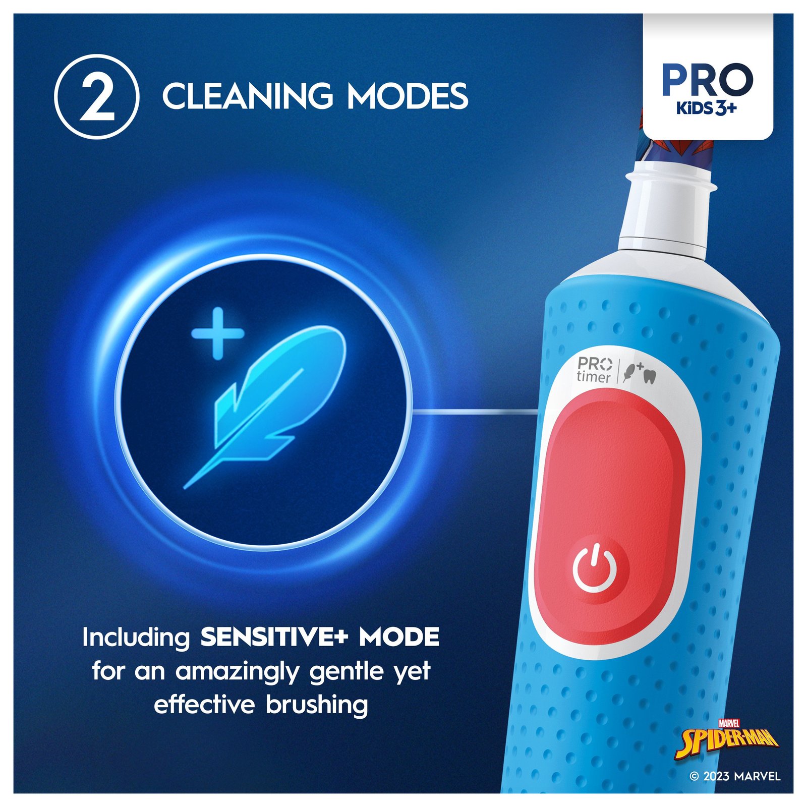 Oral-B Pro Kids Eltandborste För Barn Spider-Man