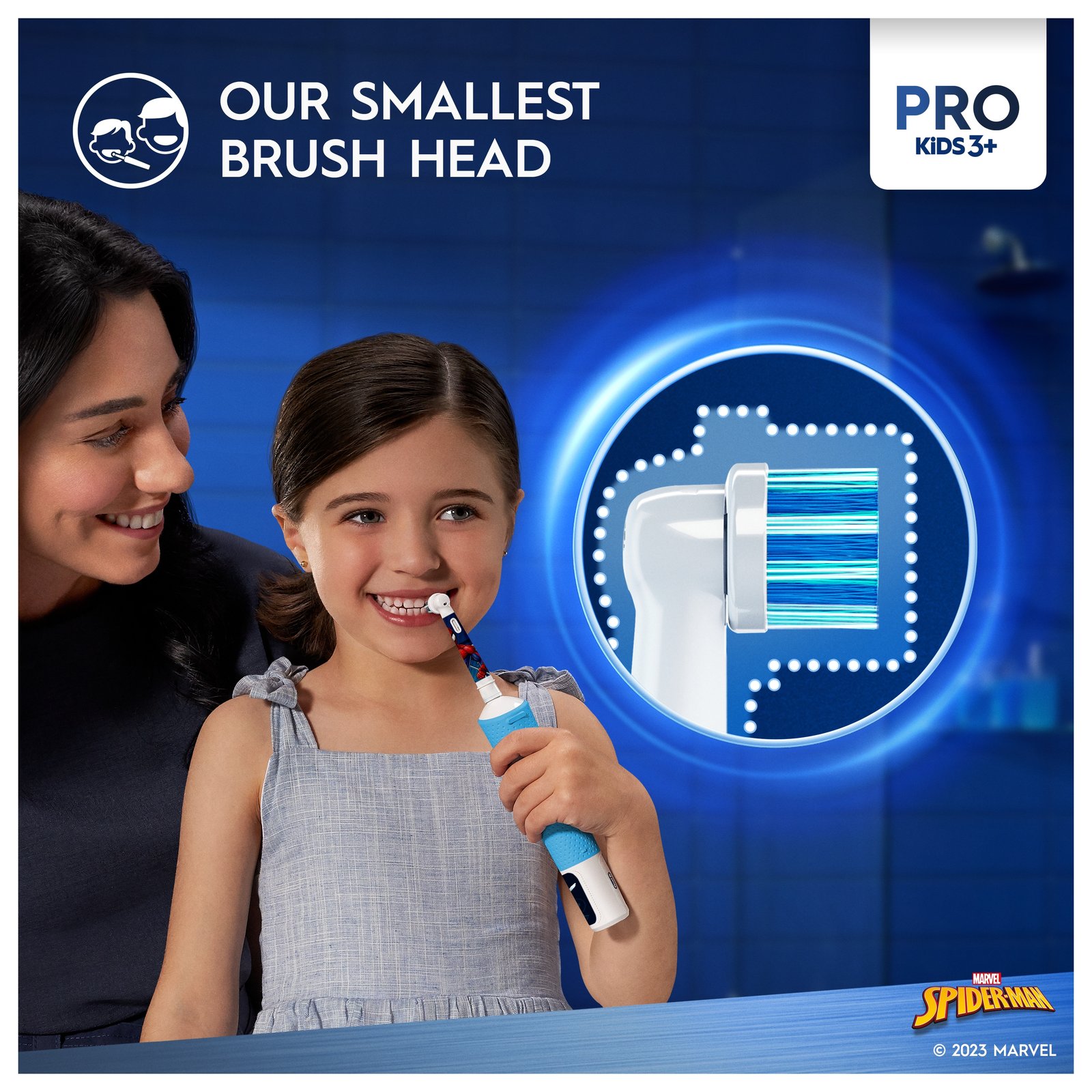 Oral-B Pro Kids Eltandborste För Barn Spider-Man